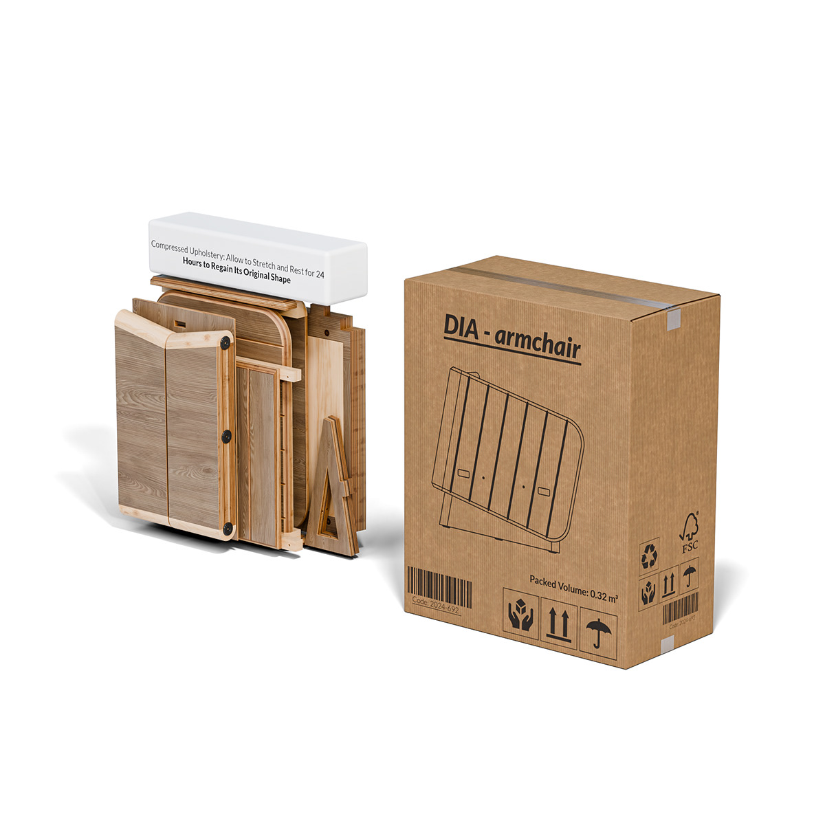 DAY，modularization，Eco-friendly furniture，CNC Cutting，Sustainable production，