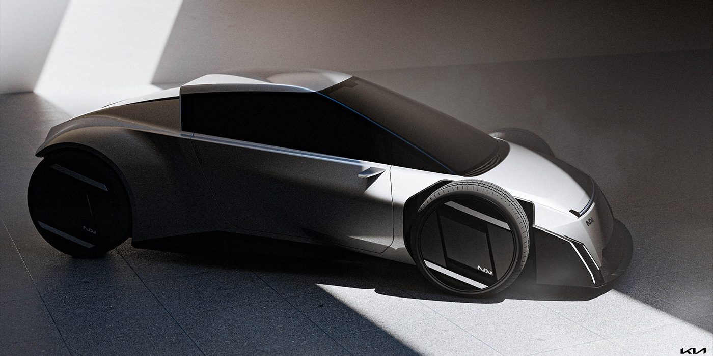 KIA PULSE，Urban Racer，Graduation project，Compact two-seater，