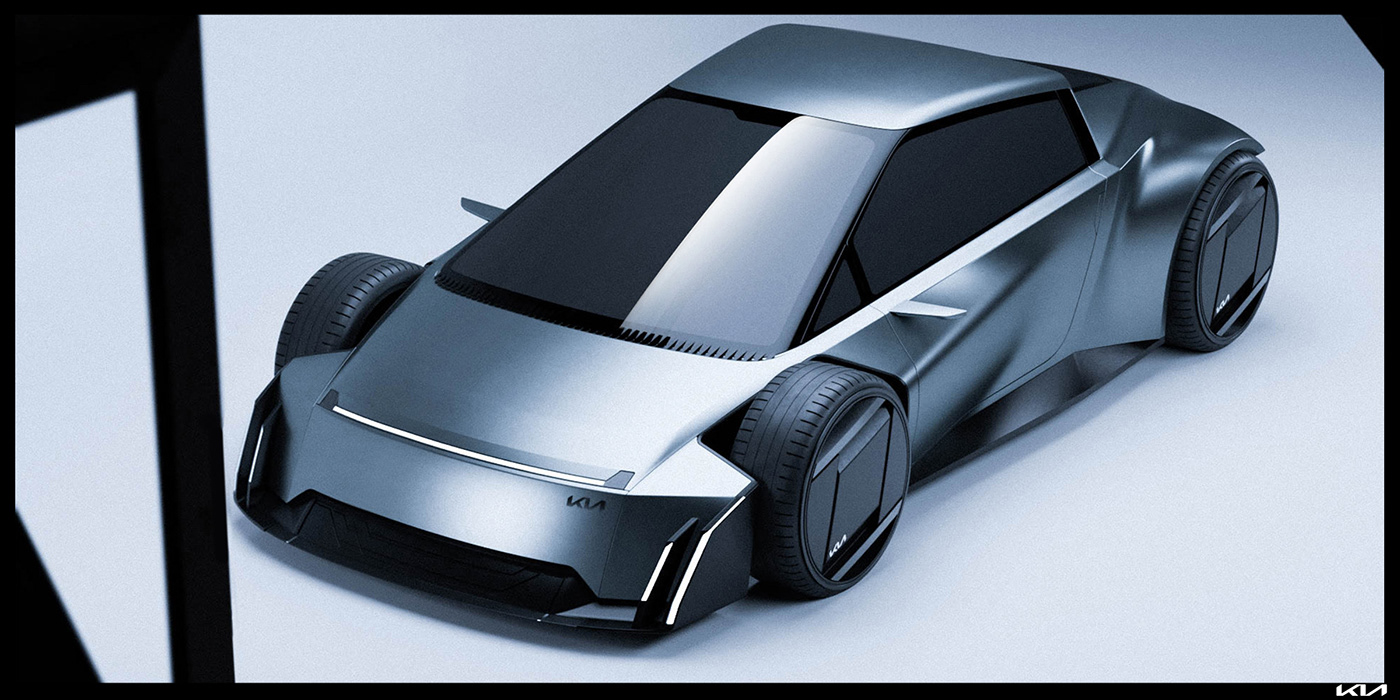 KIA PULSE，Urban Racer，Graduation project，Compact two-seater，