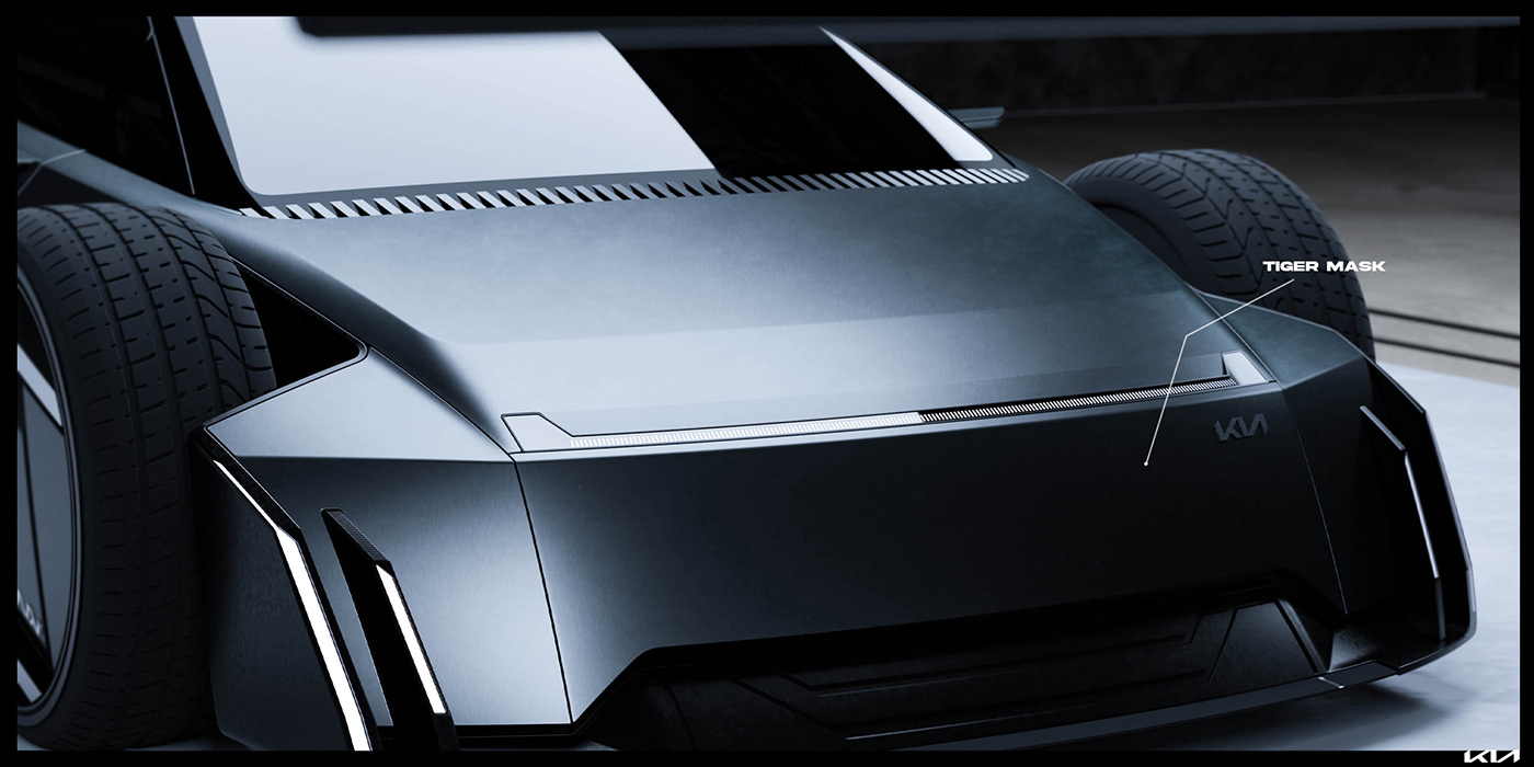 KIA PULSE，Urban Racer，Graduation project，Compact two-seater，