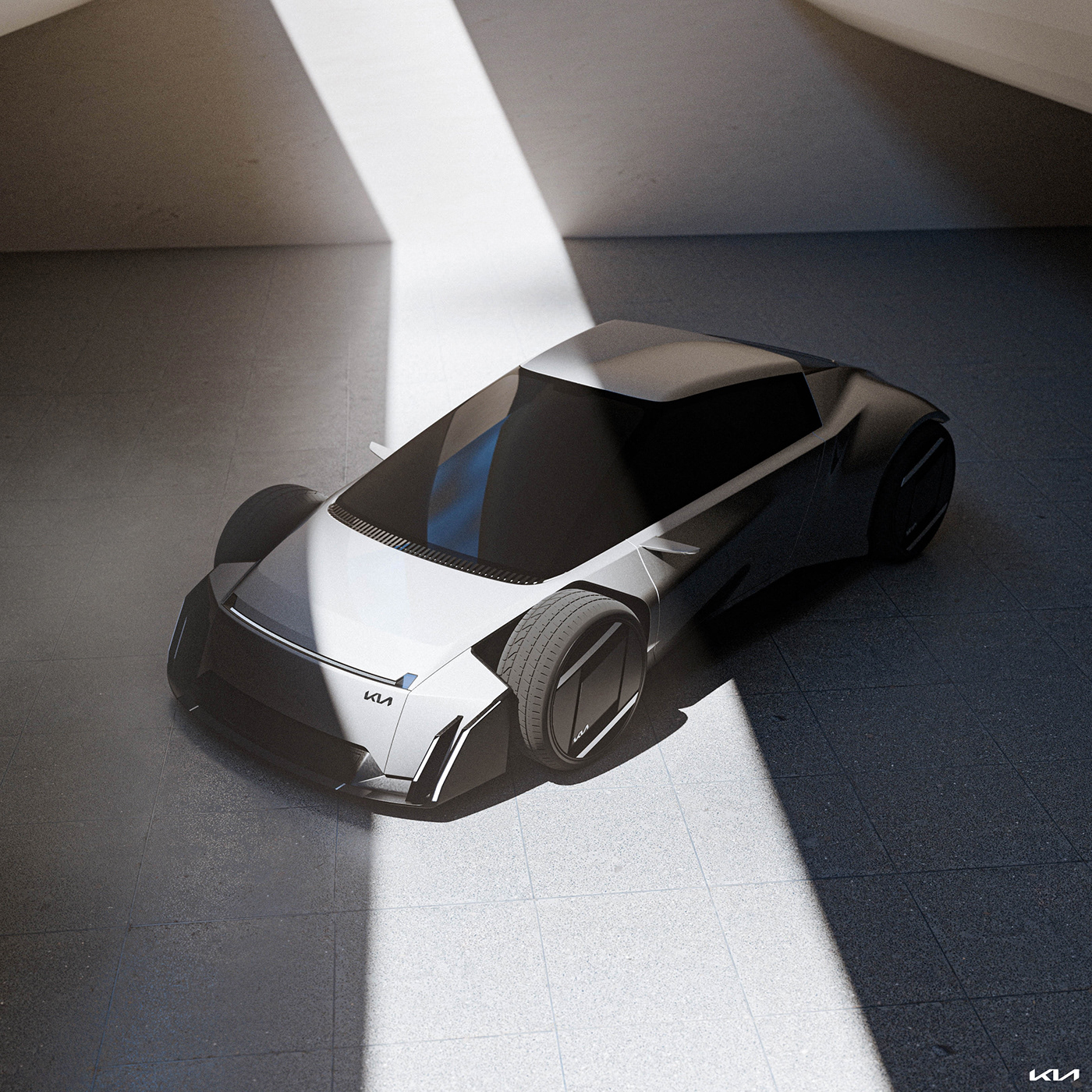 KIA PULSE，Urban Racer，Graduation project，Compact two-seater，