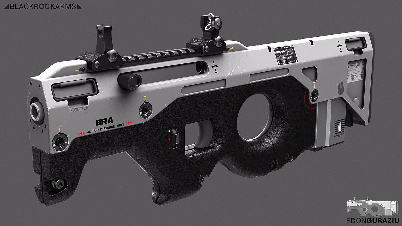 industrial design，conceptual design，arms，firearms，