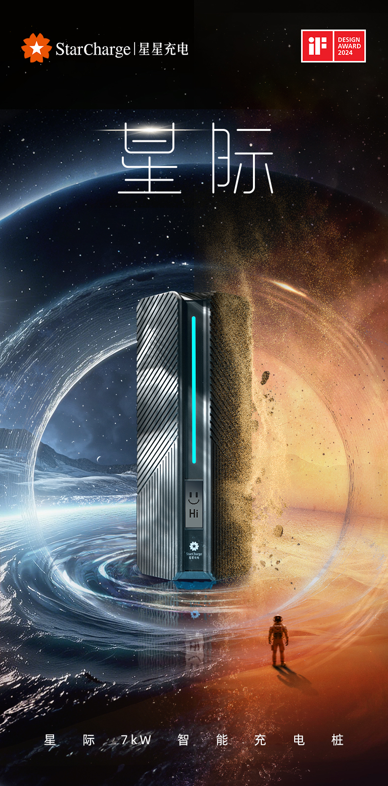 Charging pile，If design award，Star charging，