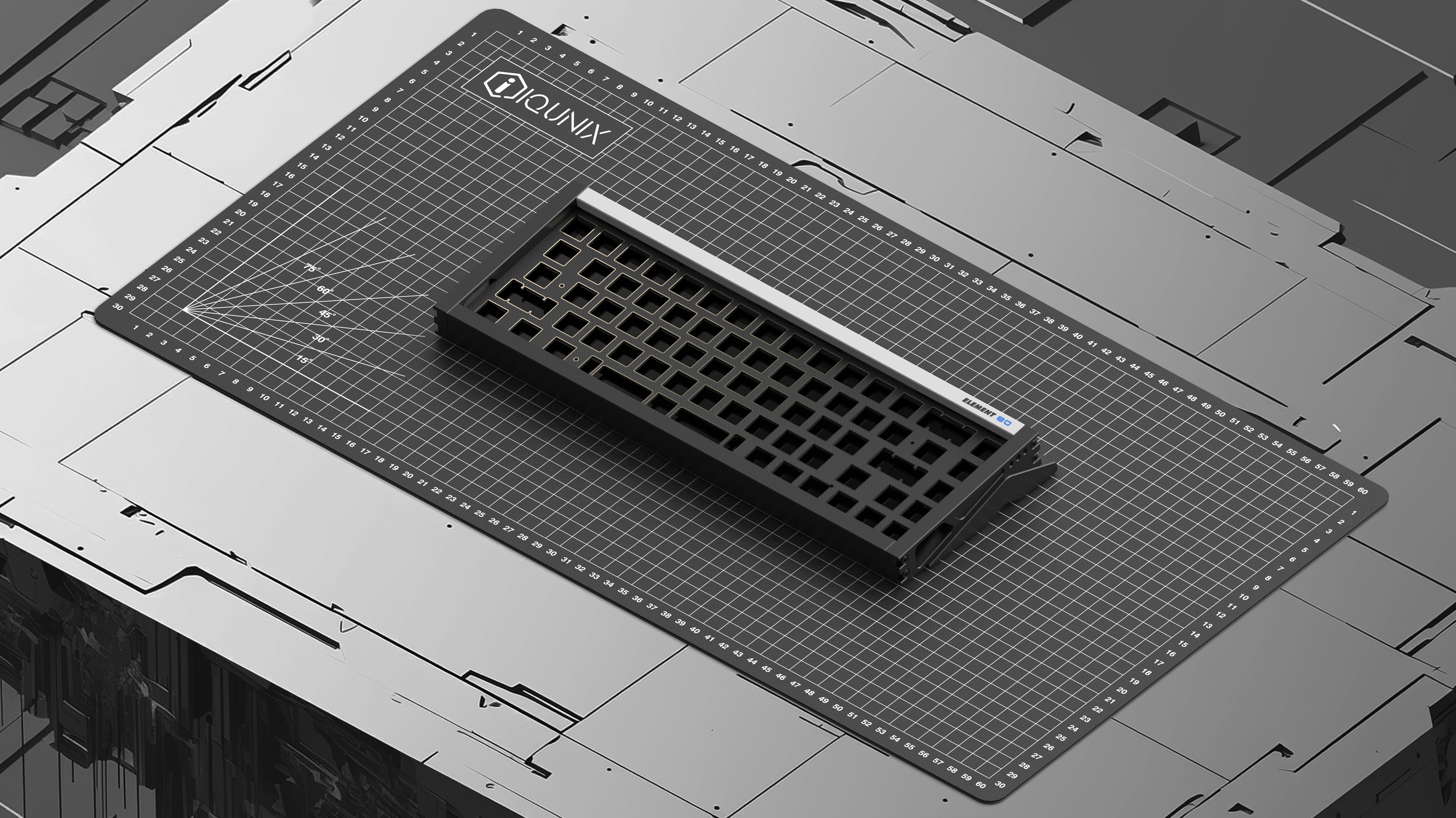 Magnetic axis keyboard，