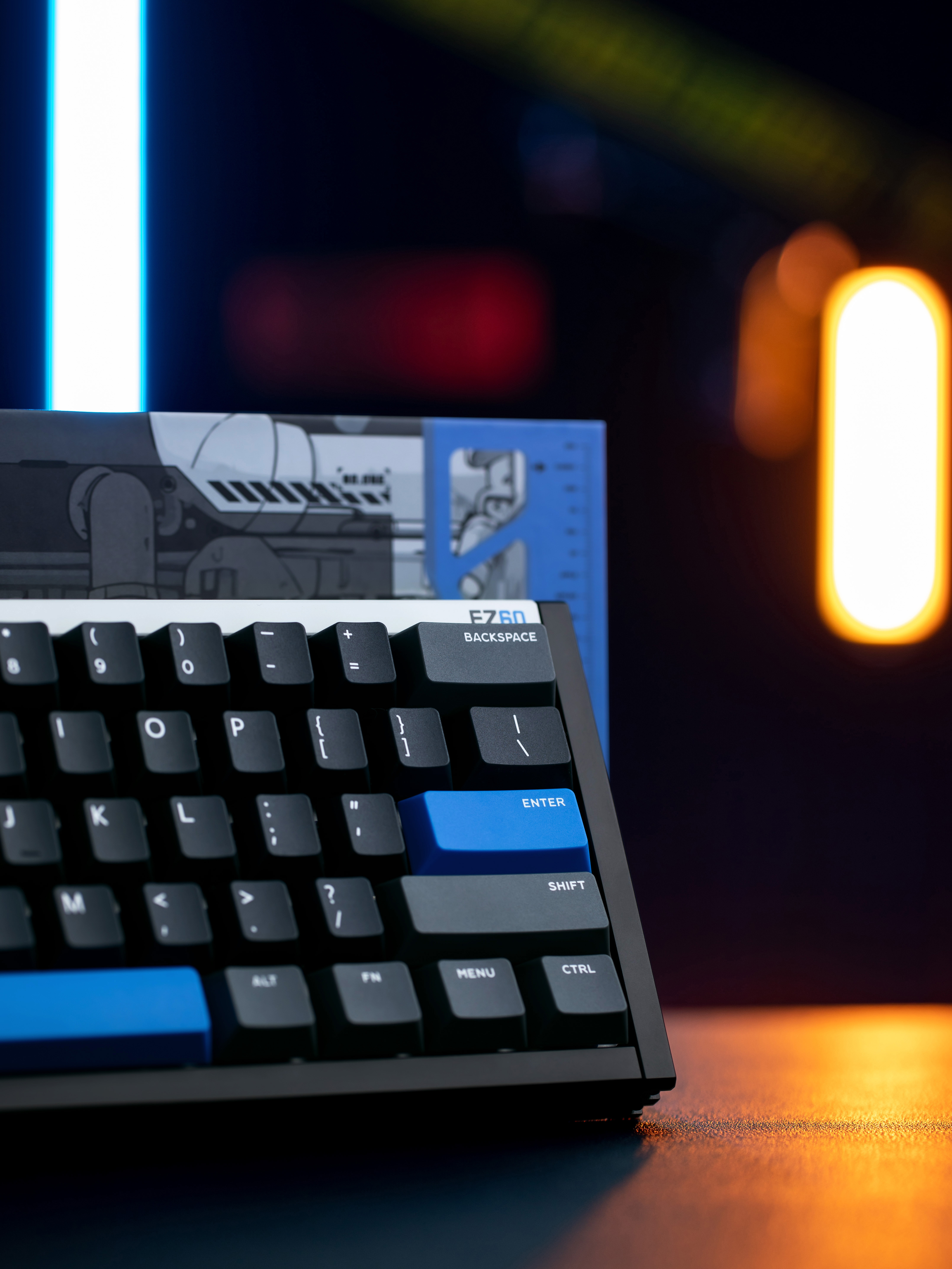 Magnetic axis keyboard，