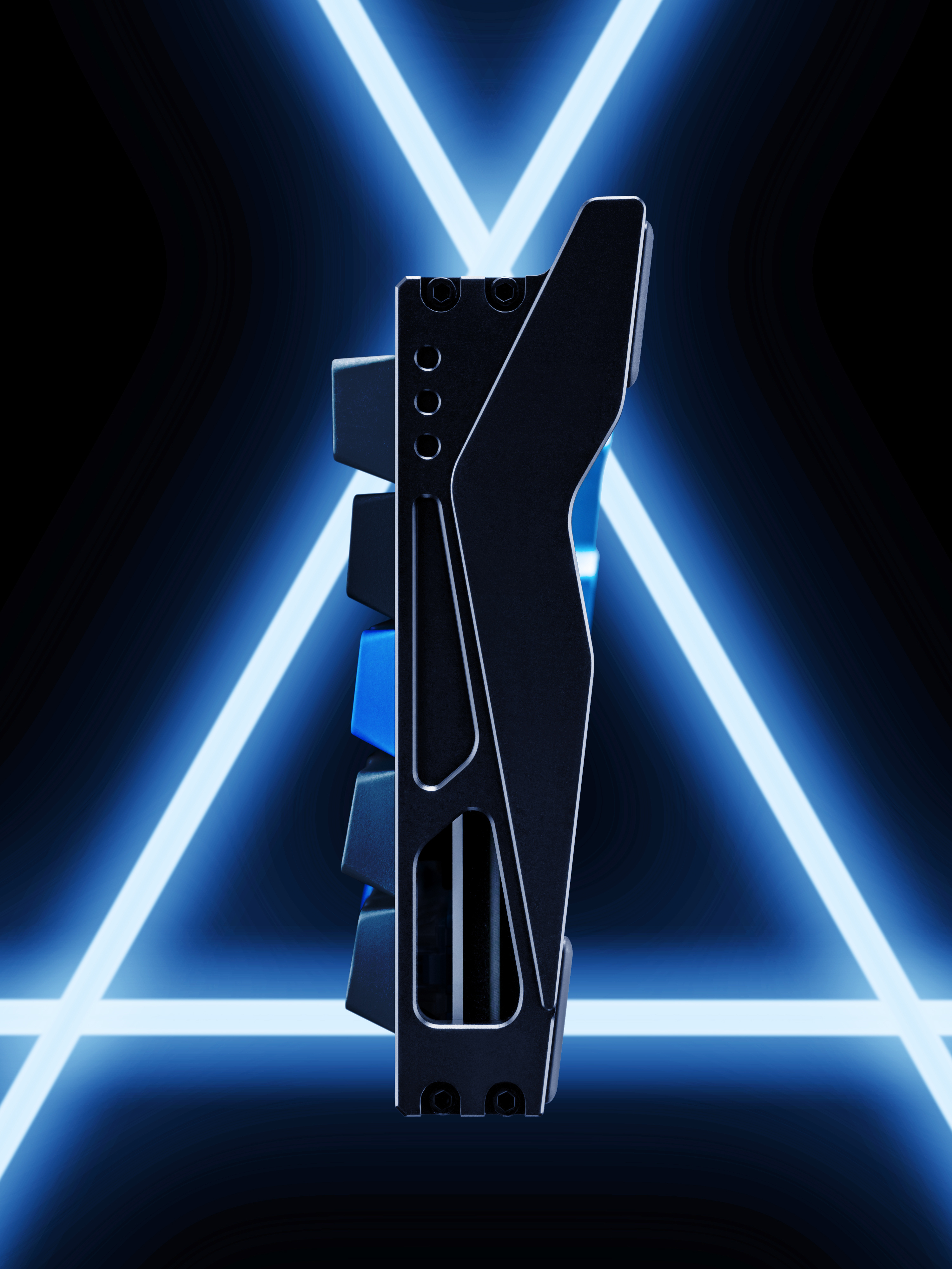 Magnetic axis keyboard，