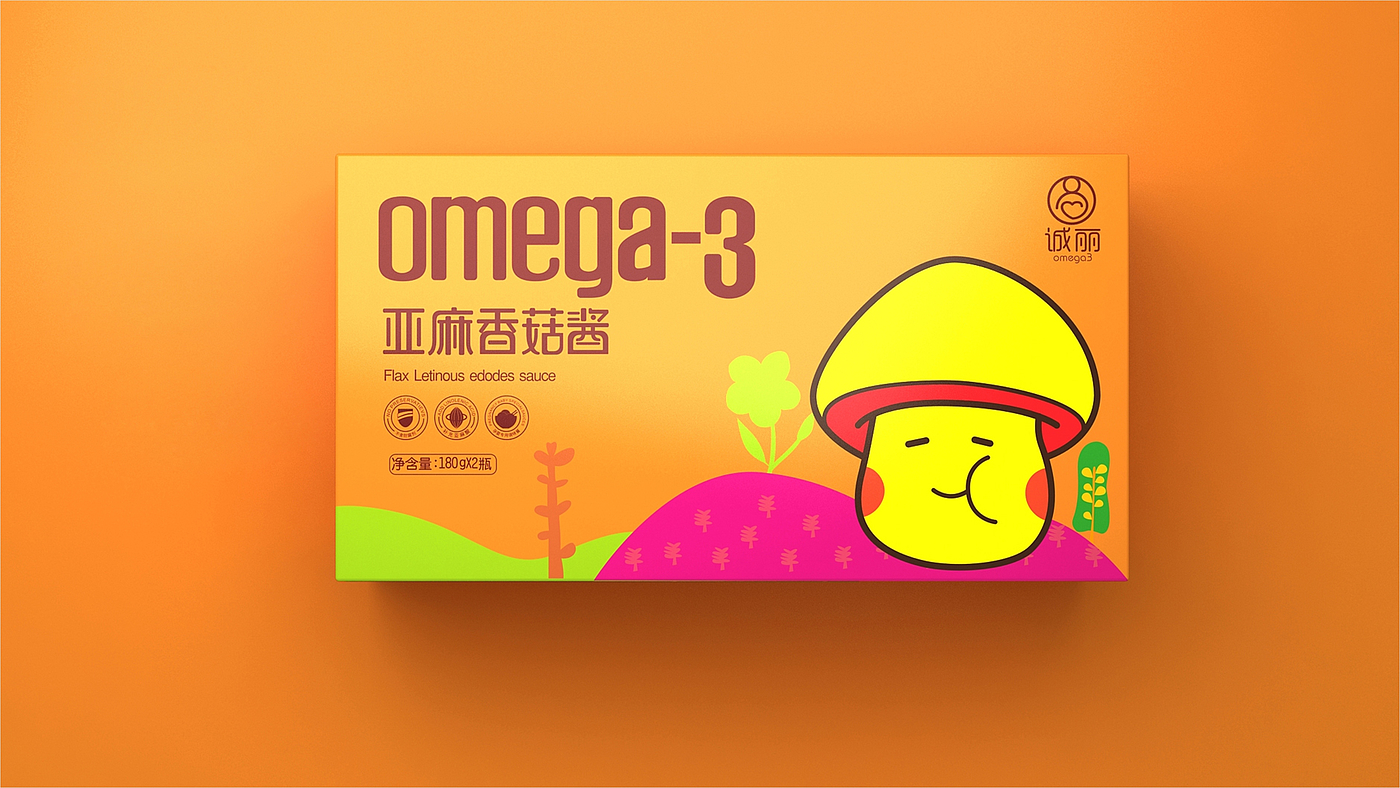 Packaging Design of Maternal and Infant Products，Flaxseed packaging design，FMCG Food Package Design，