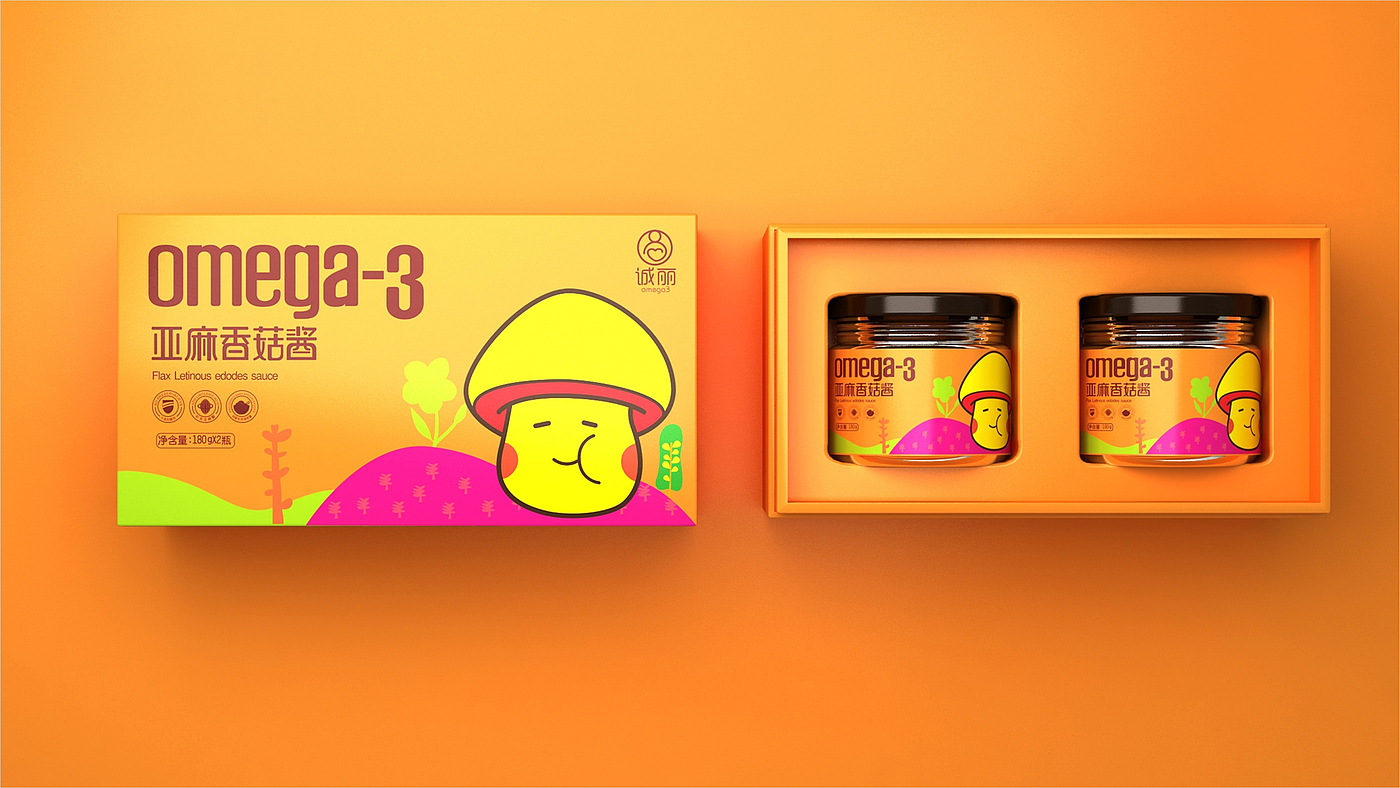 Packaging Design of Maternal and Infant Products，Flaxseed packaging design，FMCG Food Package Design，