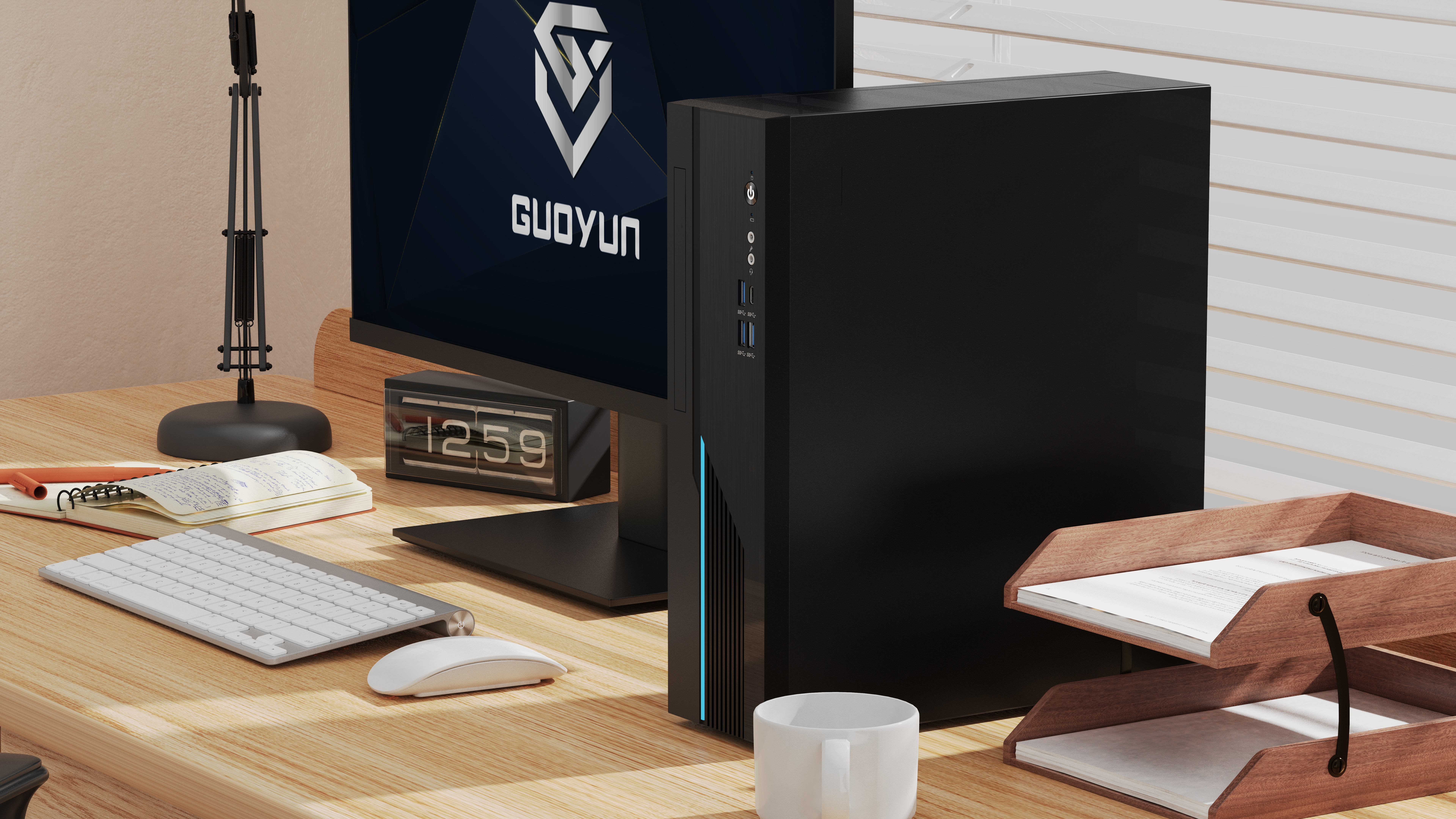 Computer accessories，Electronics，Computer host，industrial design，Desktop，