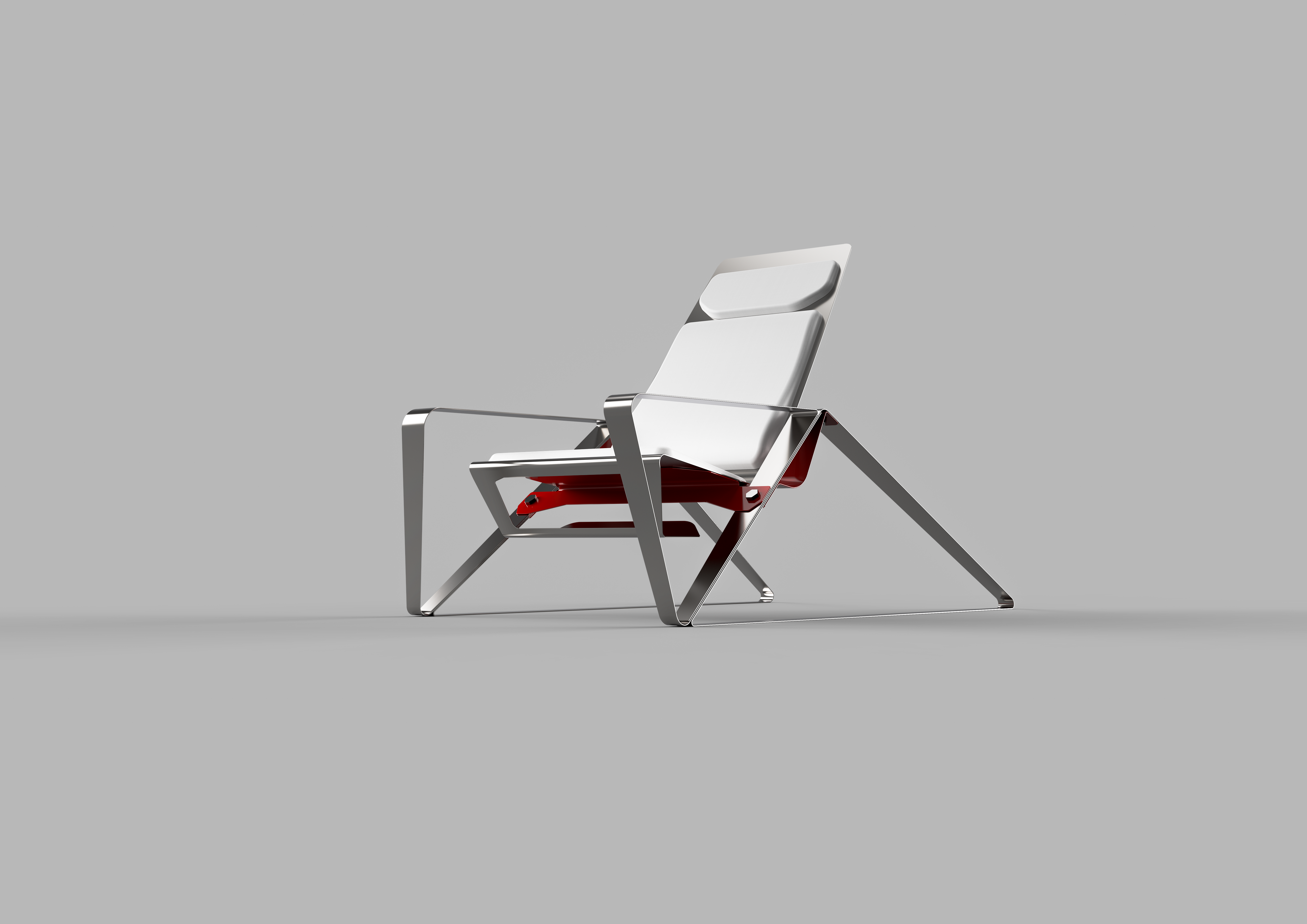 sheet metal，deck chair，furniture design ，Metal Bending，