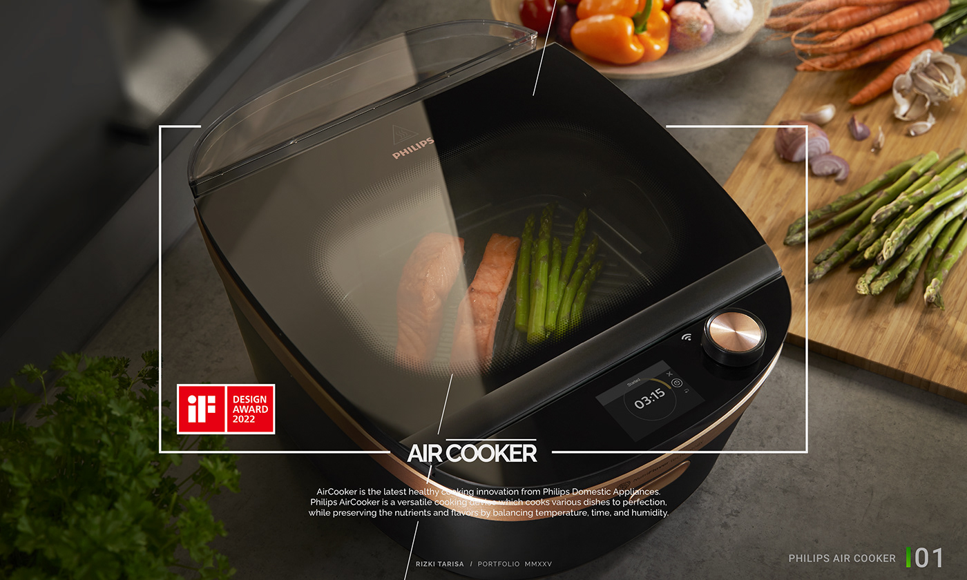 AIRCOOKER，philips，food processor，cooking，