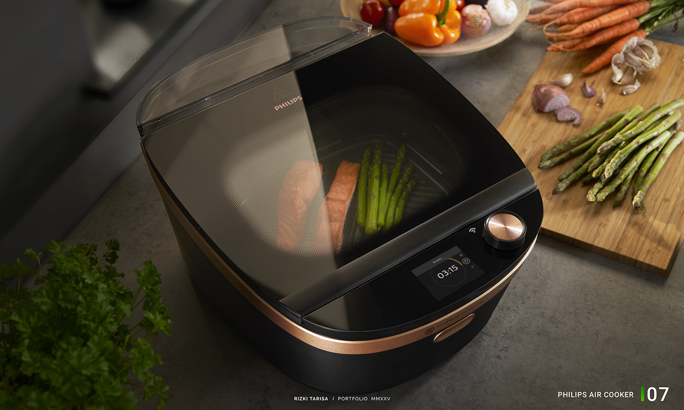 AIRCOOKER，philips，food processor，cooking，