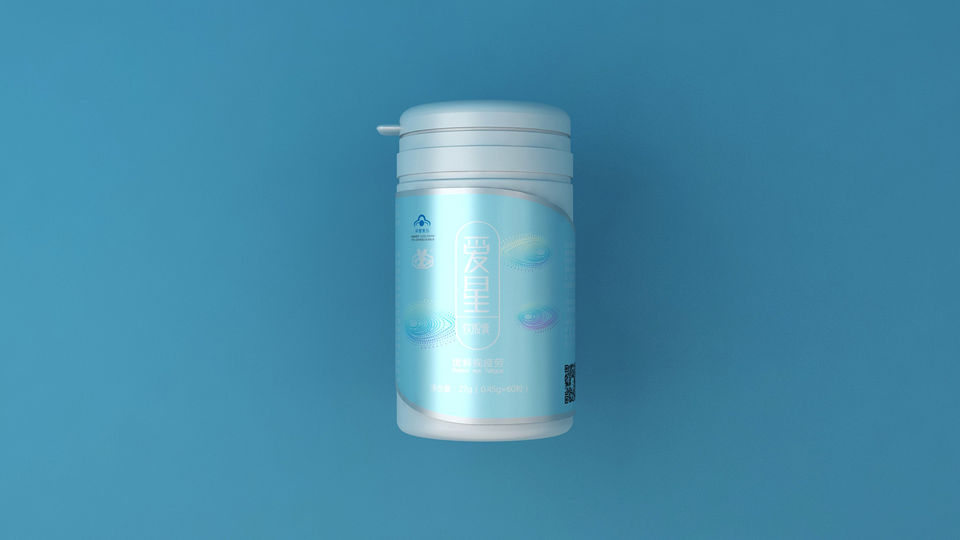 Health Food Packaging Design，Soft capsule packaging design，Packaging design of health products，