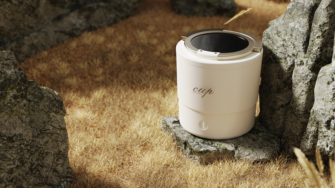 Product design; Electric hot pot; Small pot; Exquisite，