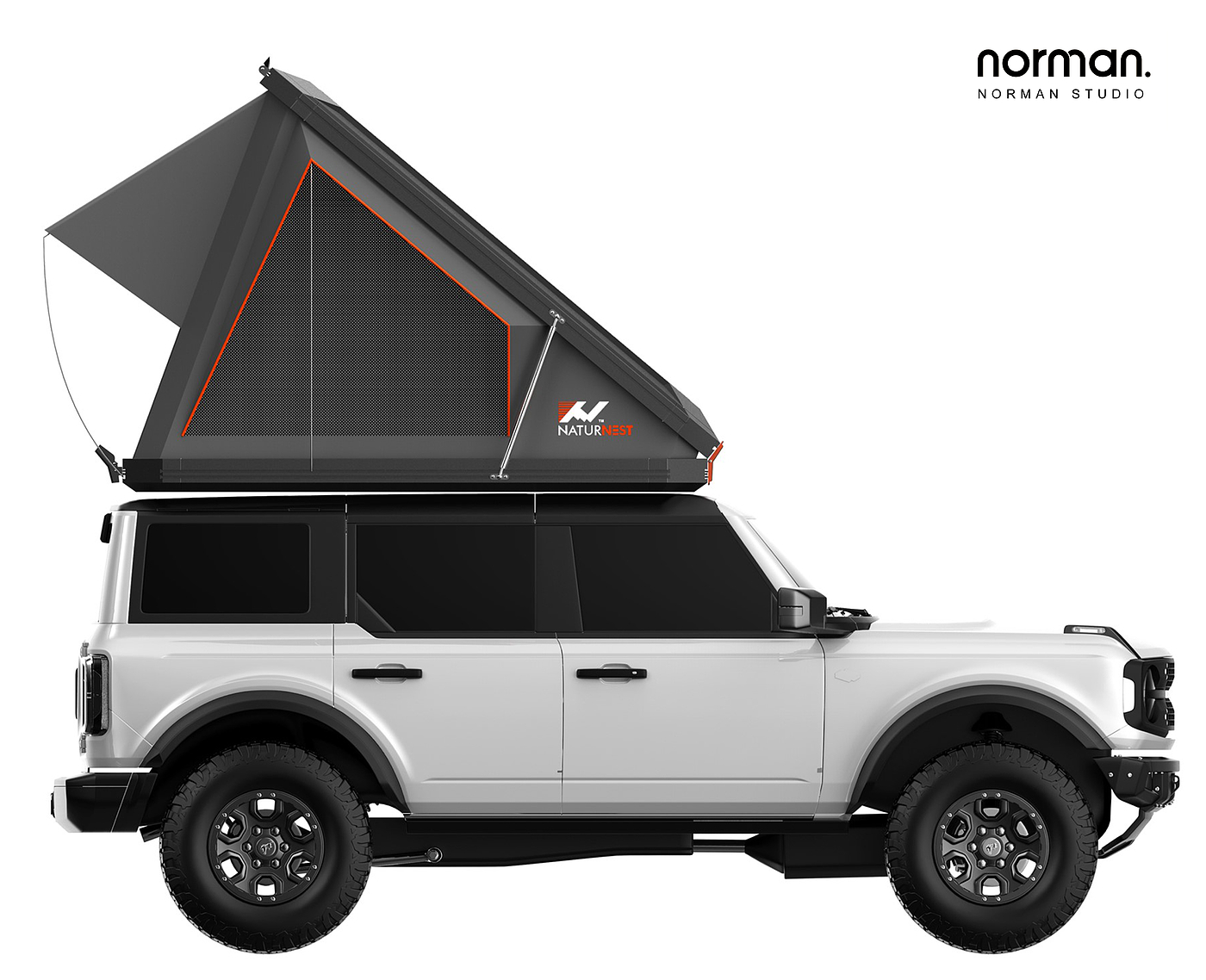 Tent，Roof tent，Outdoor camping，