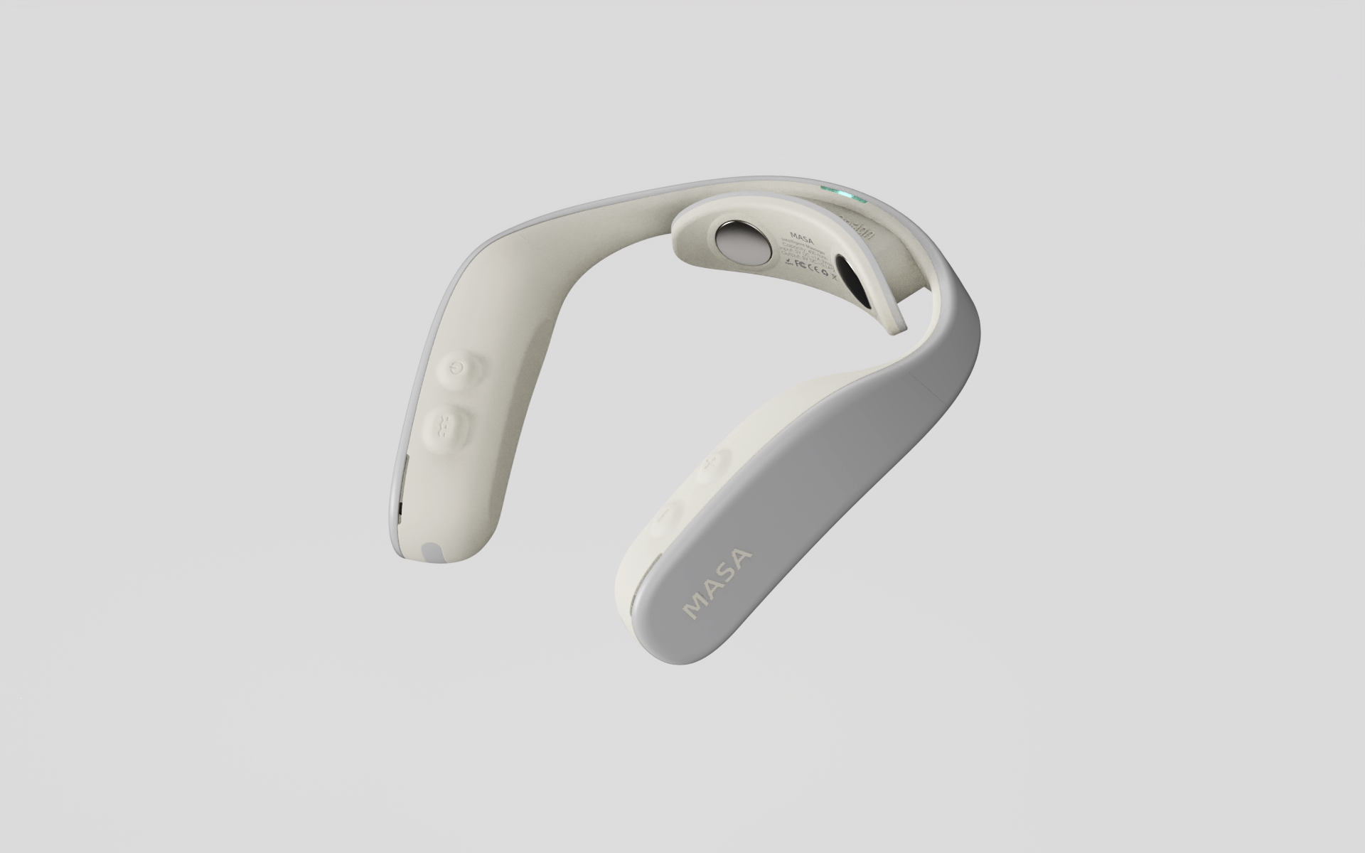 Massage apparatus，industrial design，product design，Great health，physiotherapy，artificial intelligence，wear，