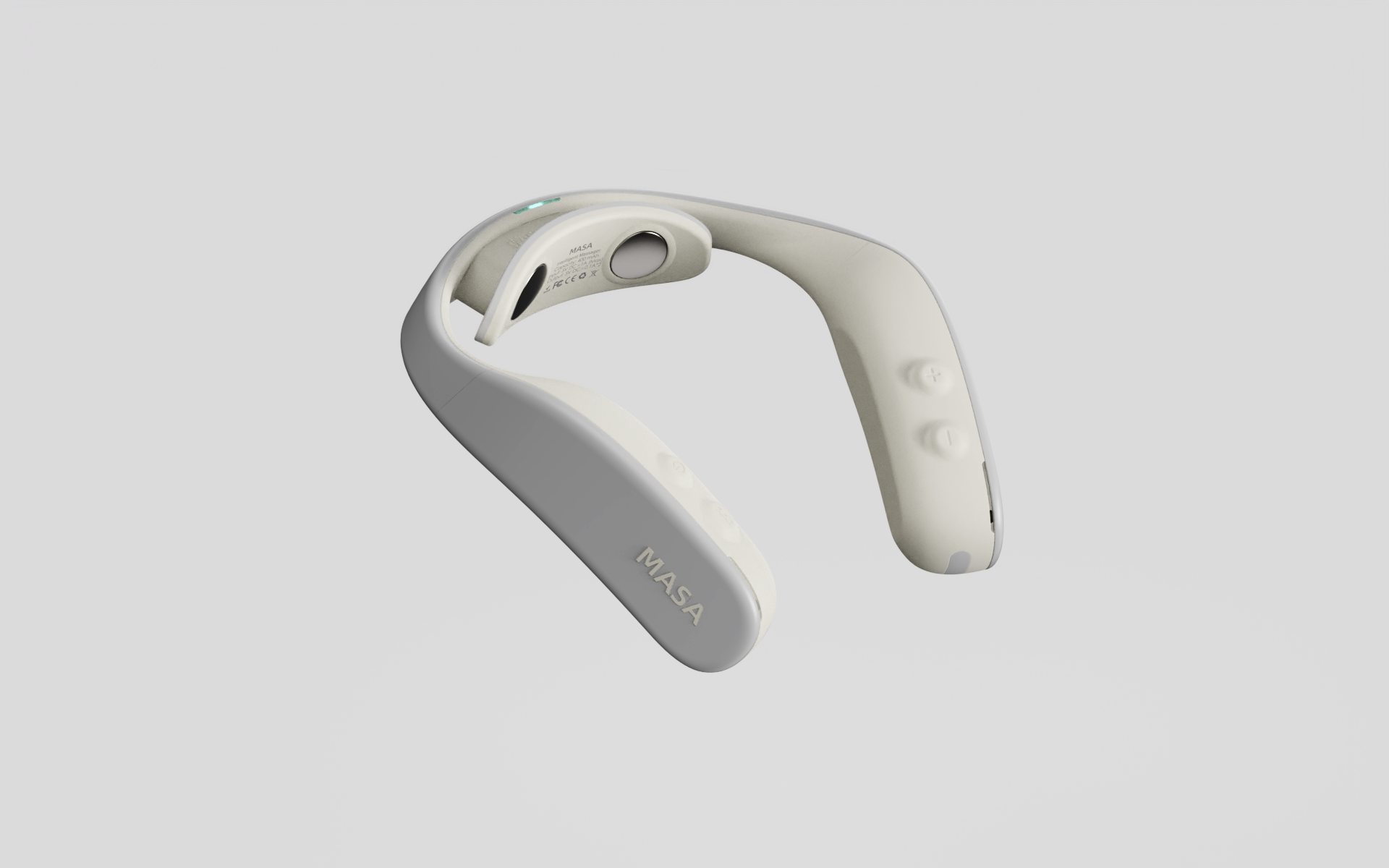 Massage apparatus，industrial design，product design，Great health，physiotherapy，artificial intelligence，wear，