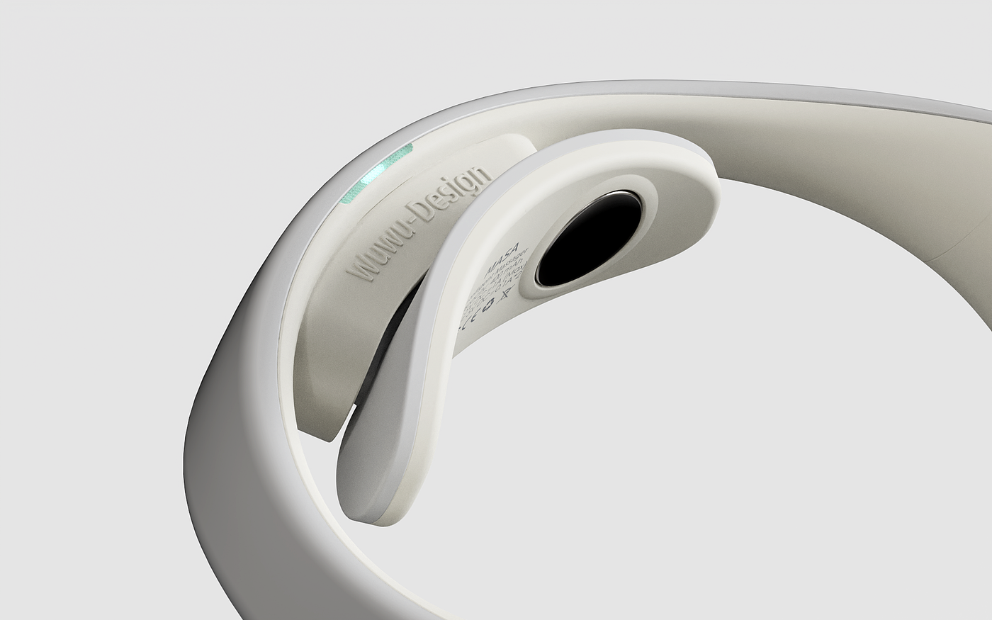 Massage apparatus，industrial design，product design，Great health，physiotherapy，artificial intelligence，wear，