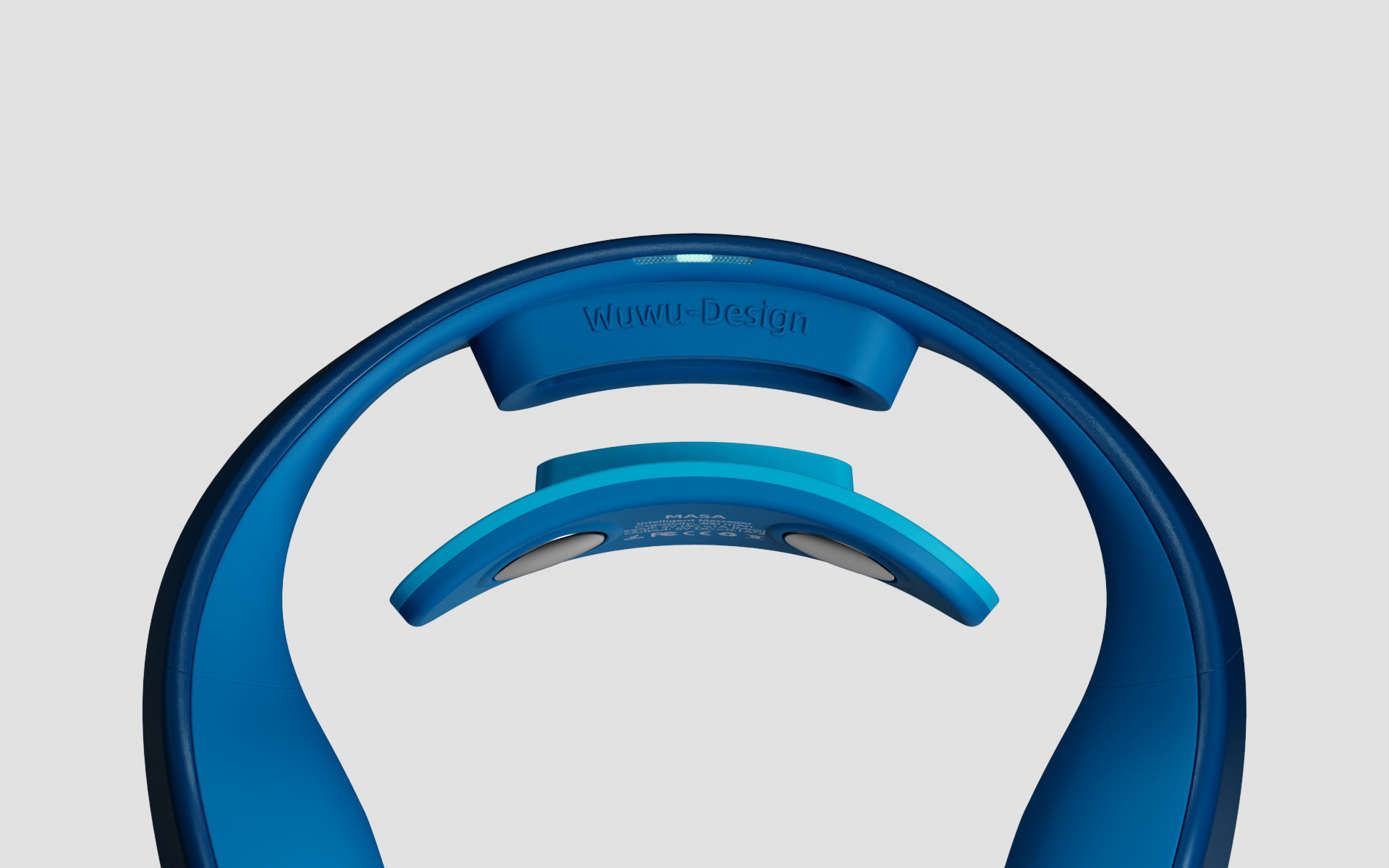 Massage apparatus，industrial design，product design，Great health，physiotherapy，artificial intelligence，wear，