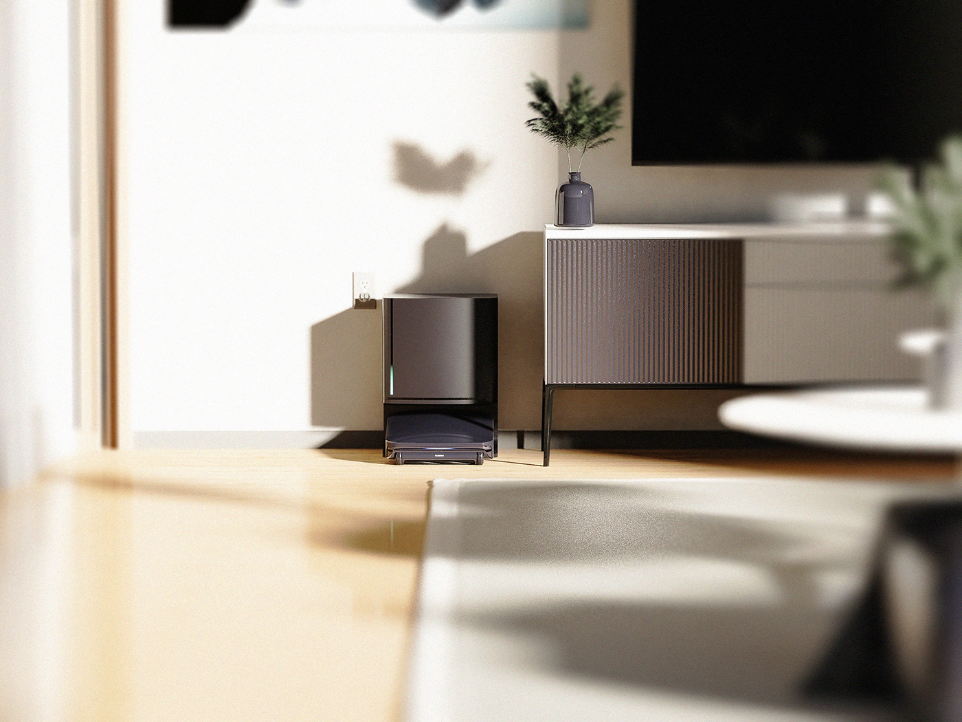 T.lean，Efficient cleaning，Intelligent navigation，Environmental protection and energy saving，Vacuum cleaner，