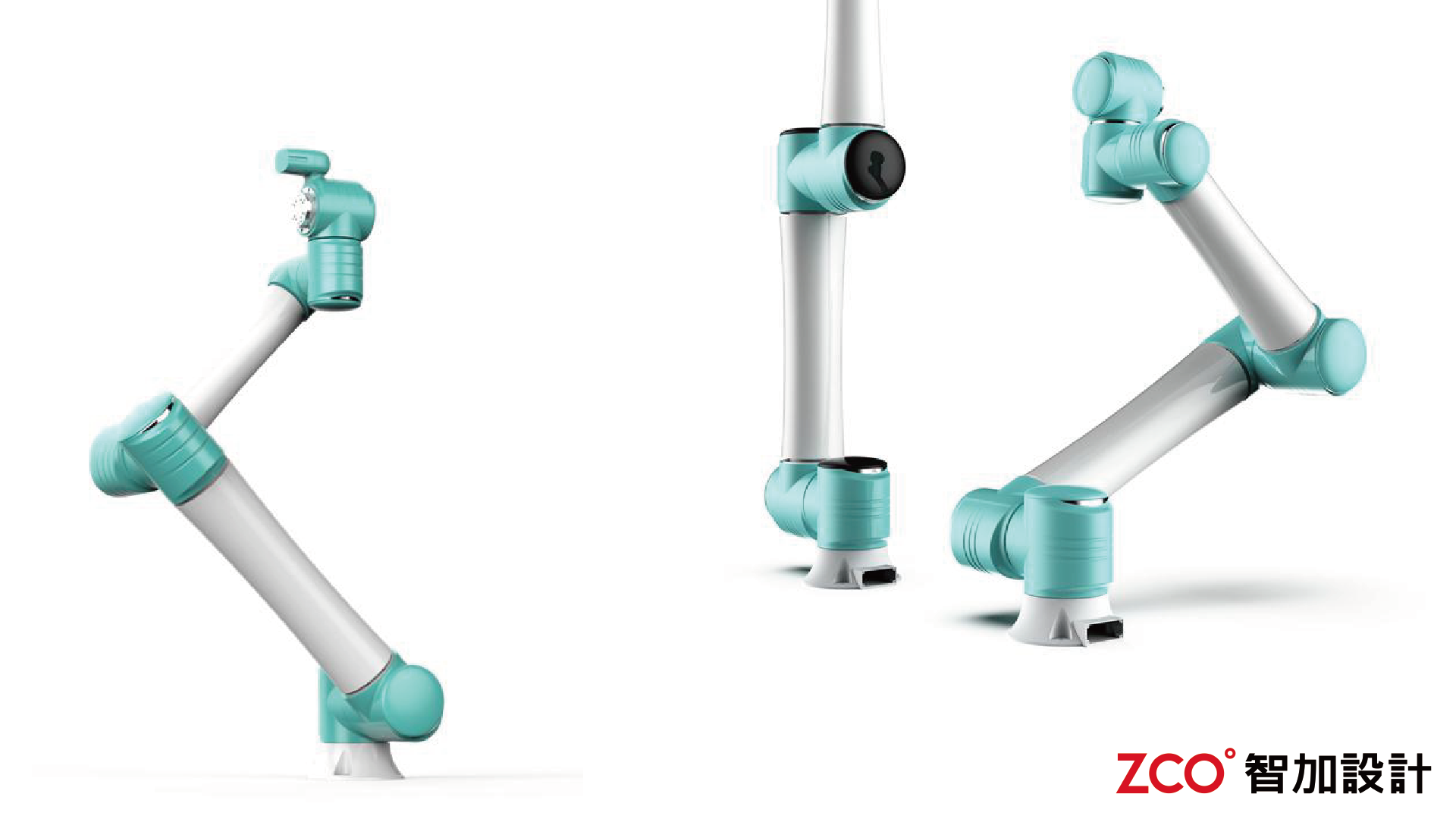 Round and smooth，Cut the package，Aesthetic design，Sense of power，Industrial robot，