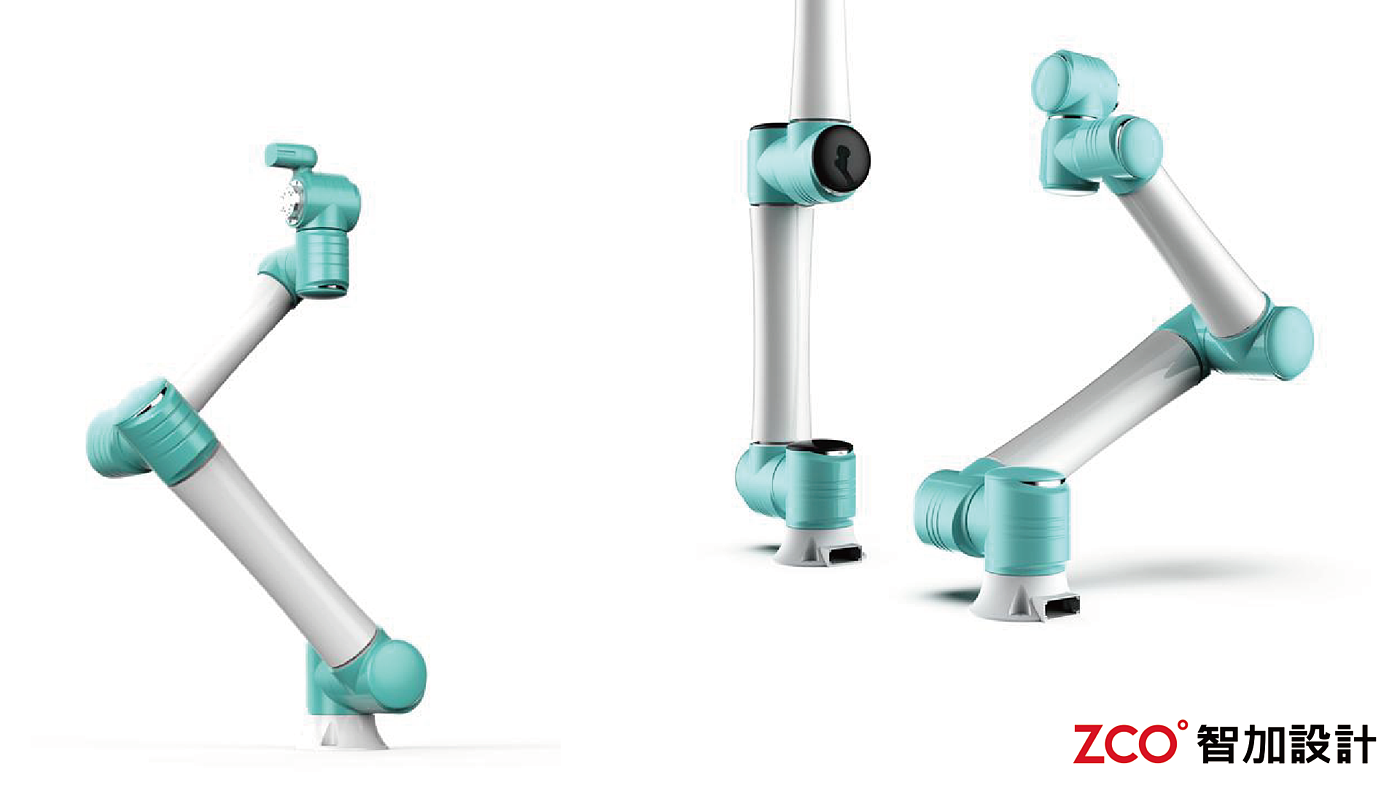 Round and smooth，Cut the package，Aesthetic design，Sense of power，Industrial robot，