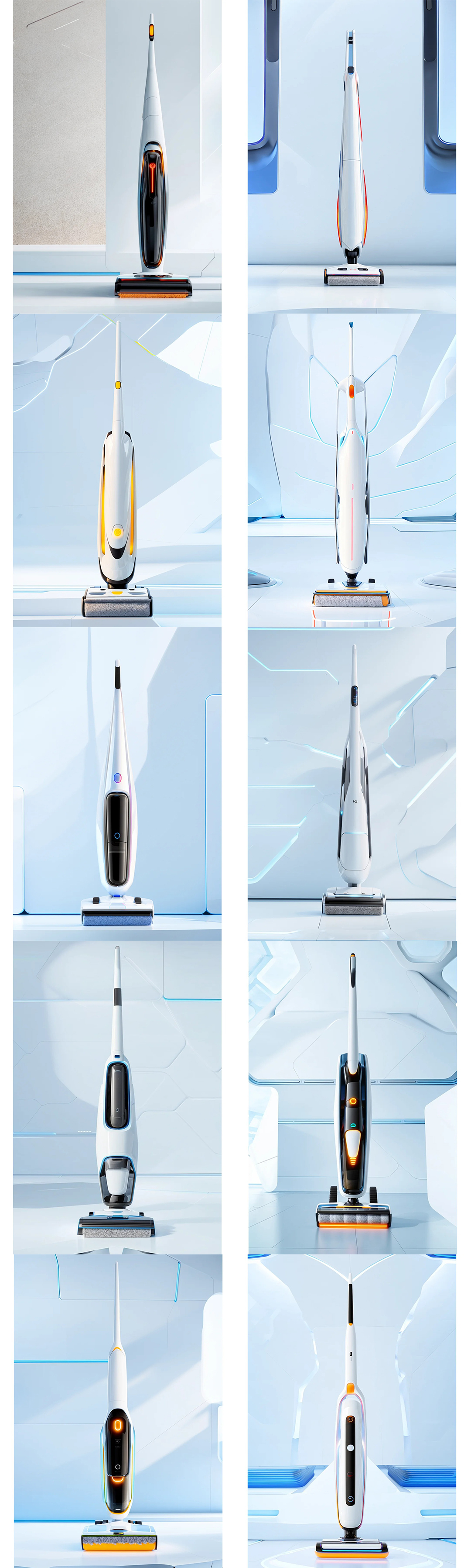 Washing machine，household electrical appliances，future，Tech Style，