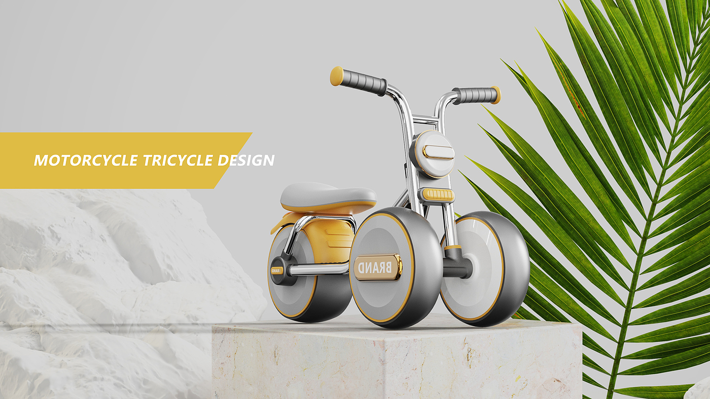 Tricycle，Children's motorcycle，product design，
