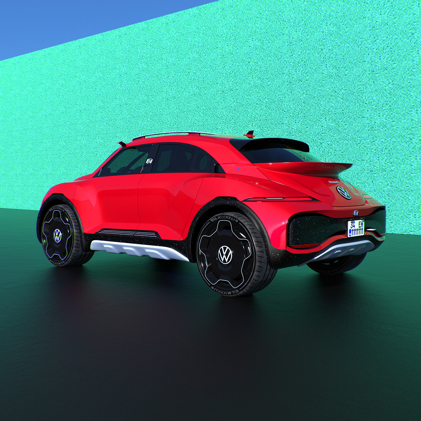 VW ID.Beetle，Electric Crossover，Sustainability，VOLKSWAGEN，The Beatles，