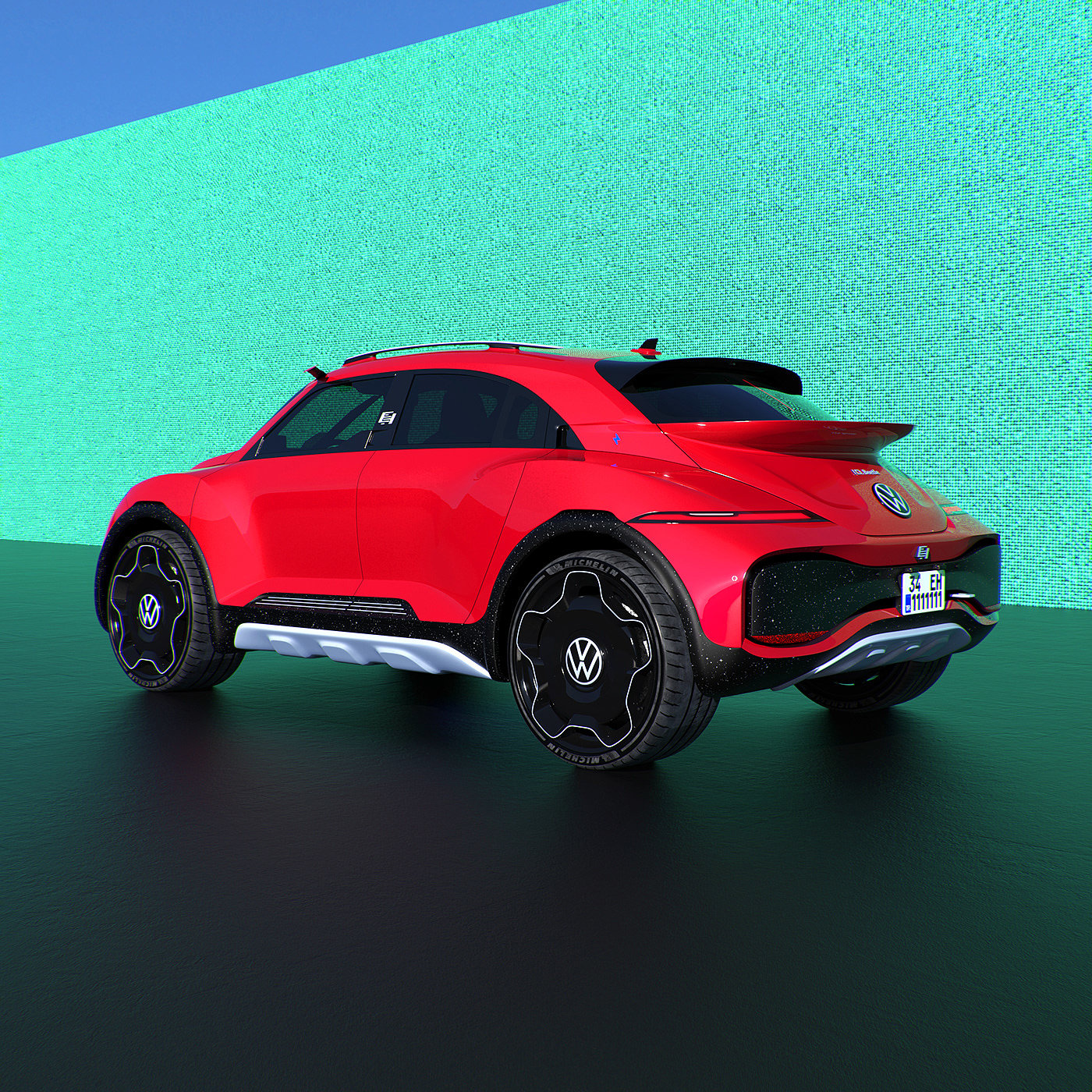 VW ID.Beetle，Electric Crossover，Sustainability，VOLKSWAGEN，The Beatles，