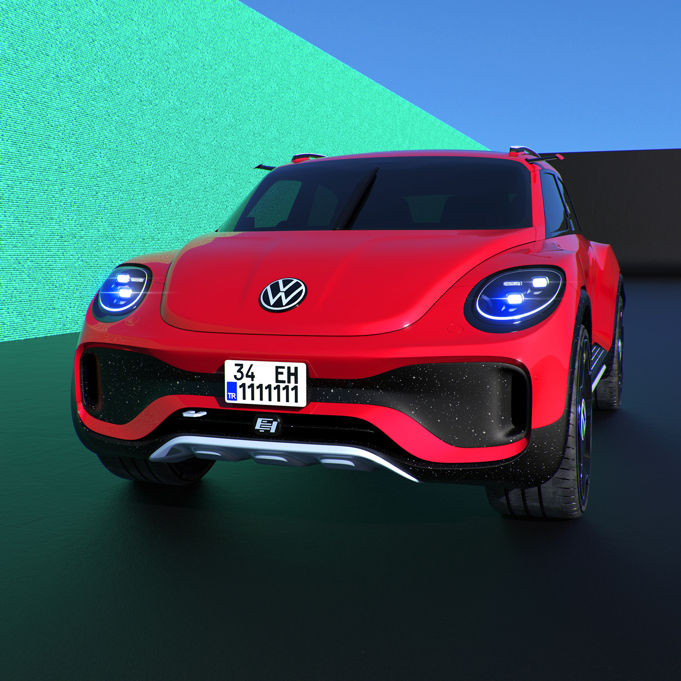 VW ID.Beetle，Electric Crossover，Sustainability，VOLKSWAGEN，The Beatles，