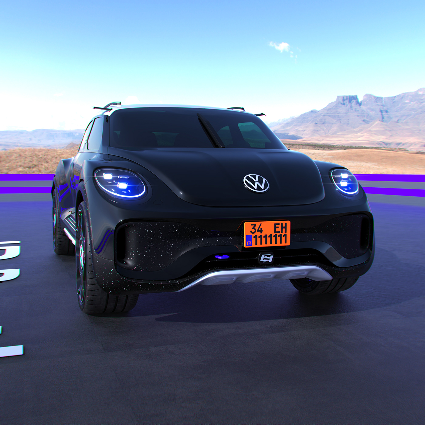 VW ID.Beetle，Electric Crossover，Sustainability，VOLKSWAGEN，The Beatles，