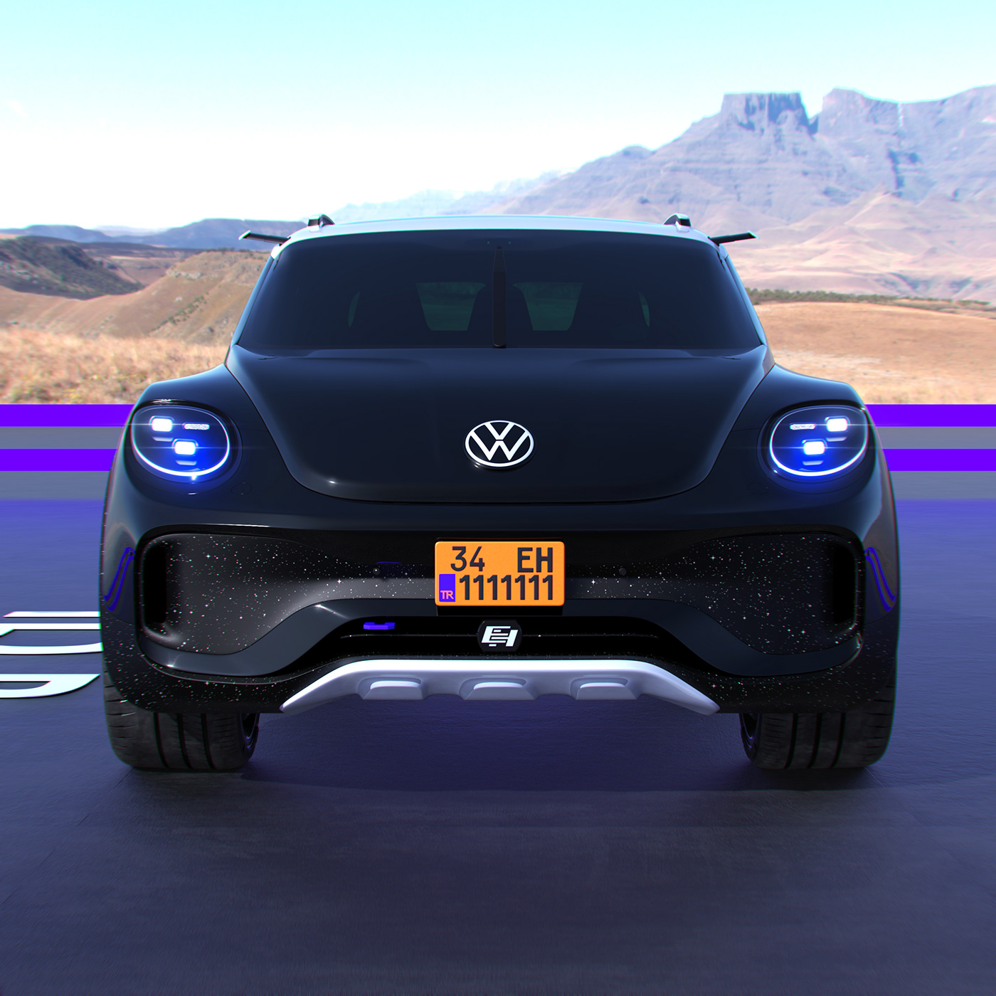 VW ID.Beetle，Electric Crossover，Sustainability，VOLKSWAGEN，The Beatles，