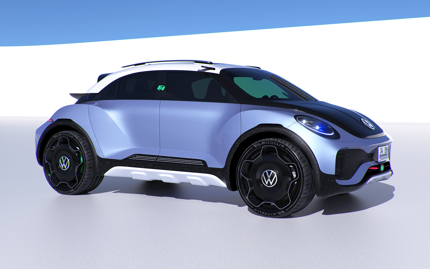 VW ID.Beetle，Electric Crossover，Sustainability，VOLKSWAGEN，The Beatles，