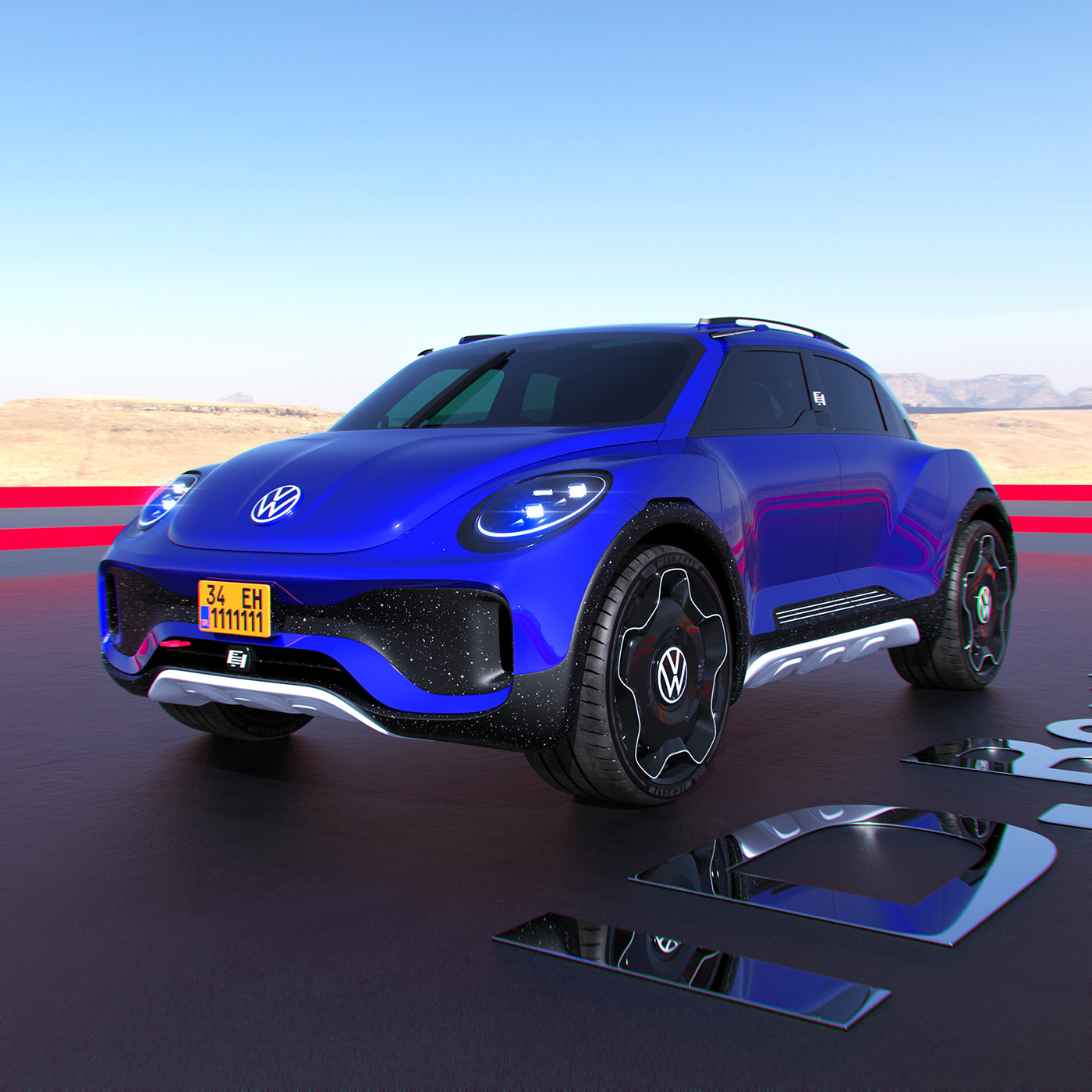 VW ID.Beetle，Electric Crossover，Sustainability，VOLKSWAGEN，The Beatles，