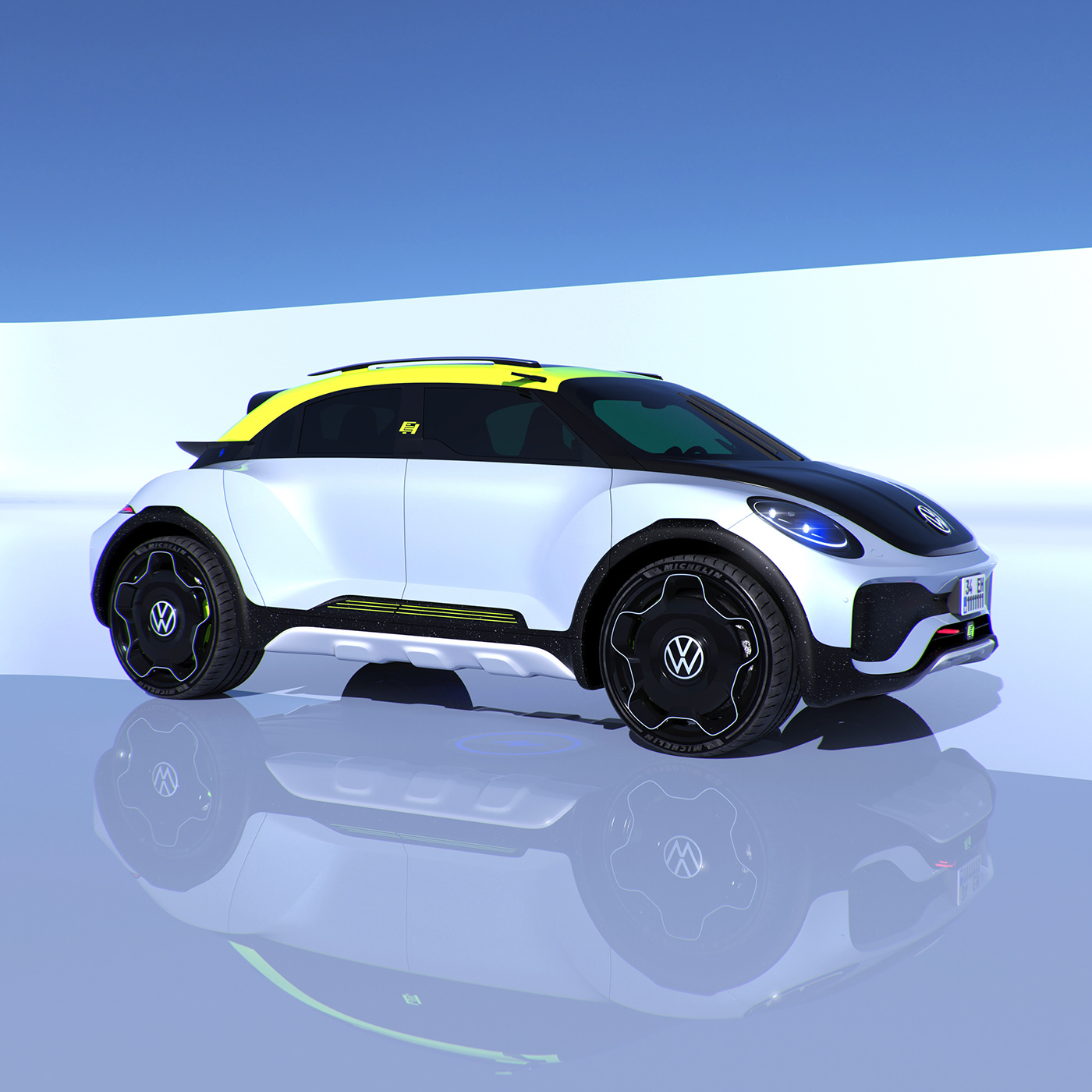 VW ID.Beetle，Electric Crossover，Sustainability，VOLKSWAGEN，The Beatles，