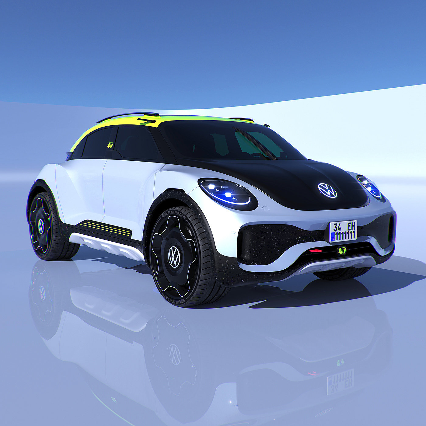 VW ID.Beetle，Electric Crossover，Sustainability，VOLKSWAGEN，The Beatles，