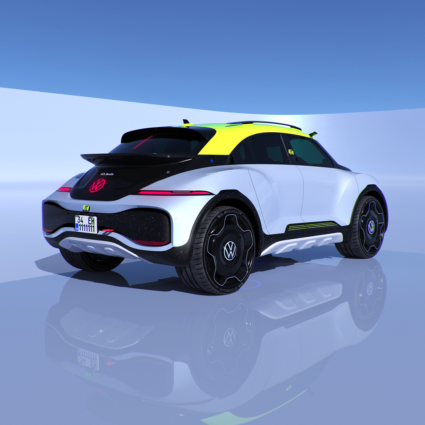 VW ID.Beetle，Electric Crossover，Sustainability，VOLKSWAGEN，The Beatles，