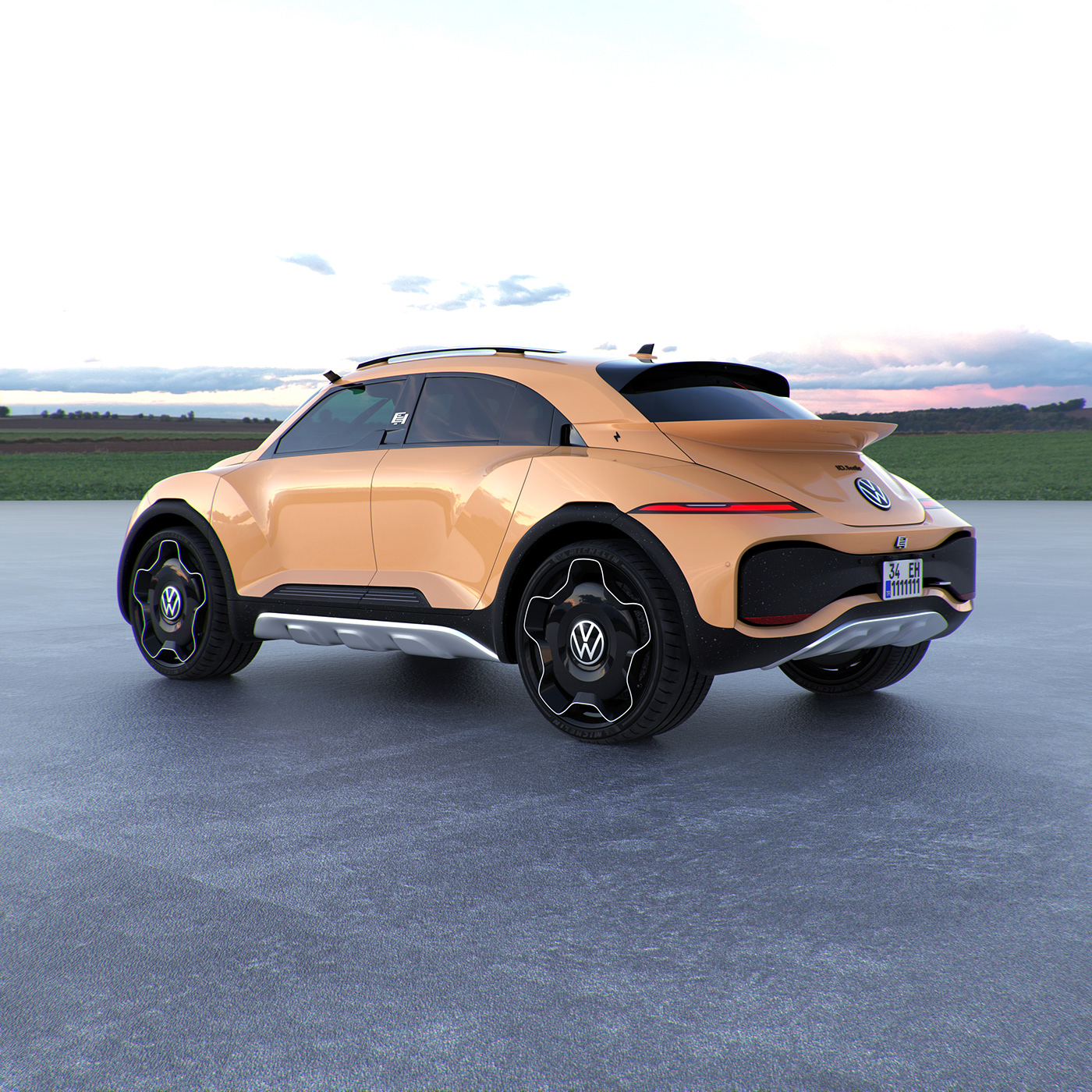 VW ID.Beetle，Electric Crossover，Sustainability，VOLKSWAGEN，The Beatles，