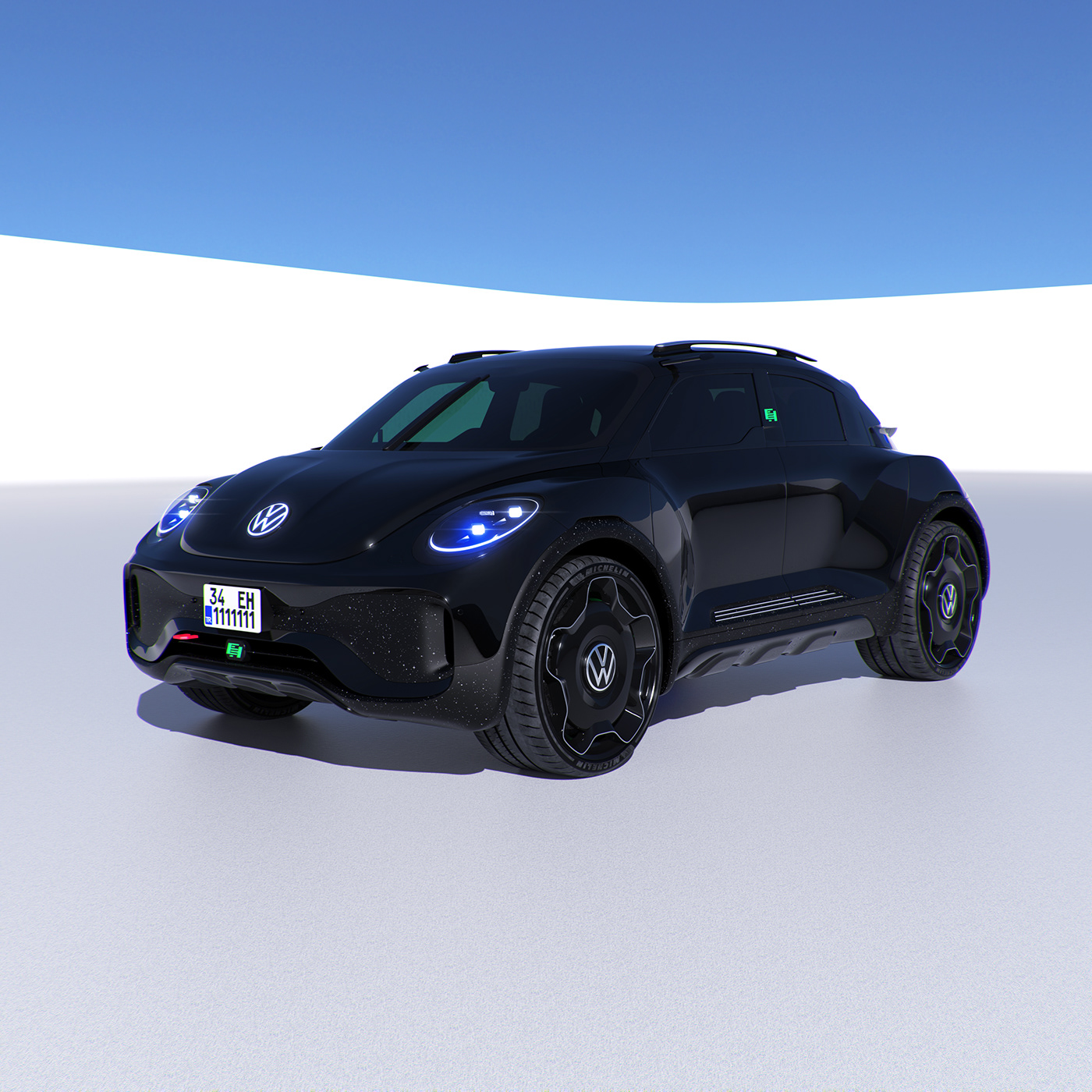 VW ID.Beetle，Electric Crossover，Sustainability，VOLKSWAGEN，The Beatles，