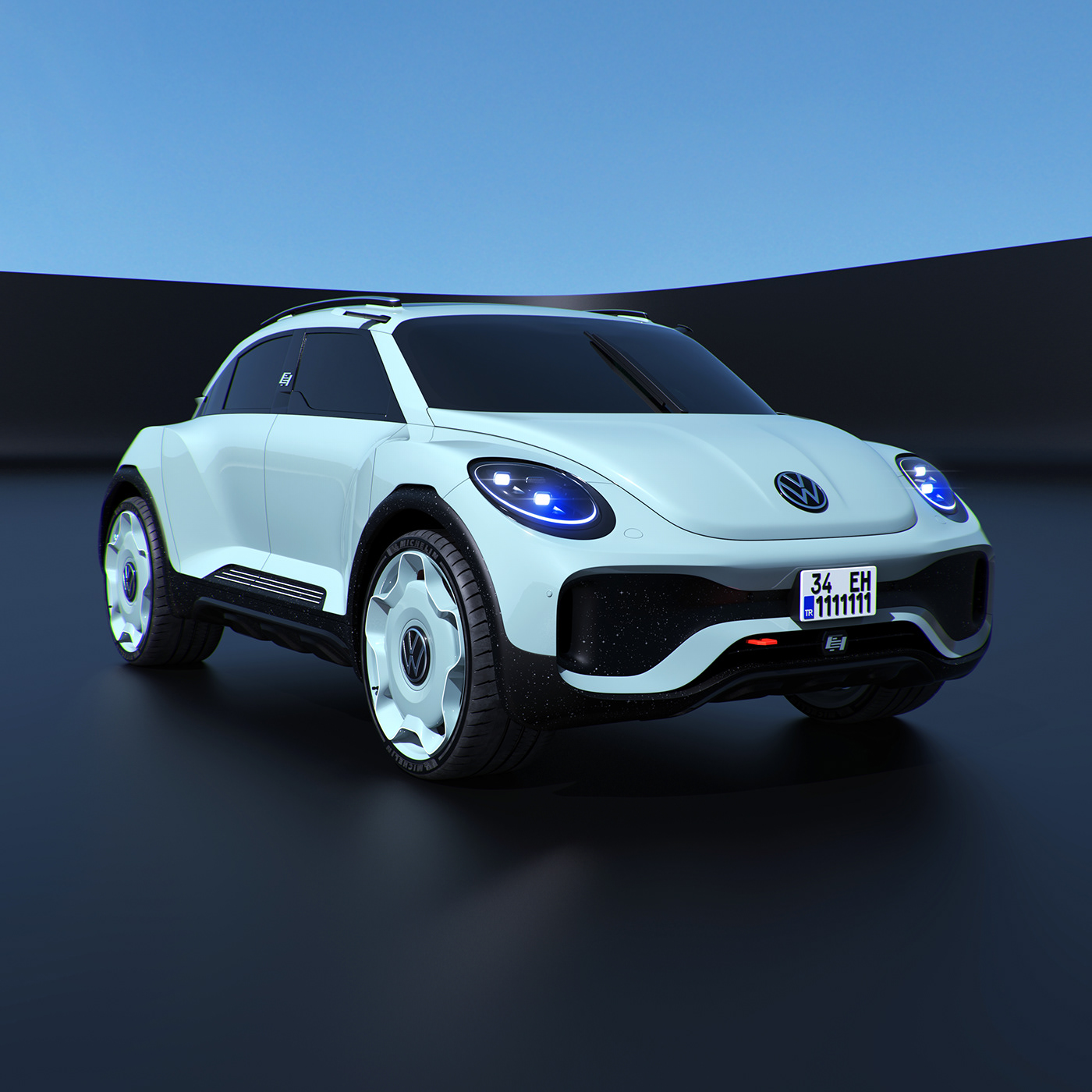VW ID.Beetle，Electric Crossover，Sustainability，VOLKSWAGEN，The Beatles，