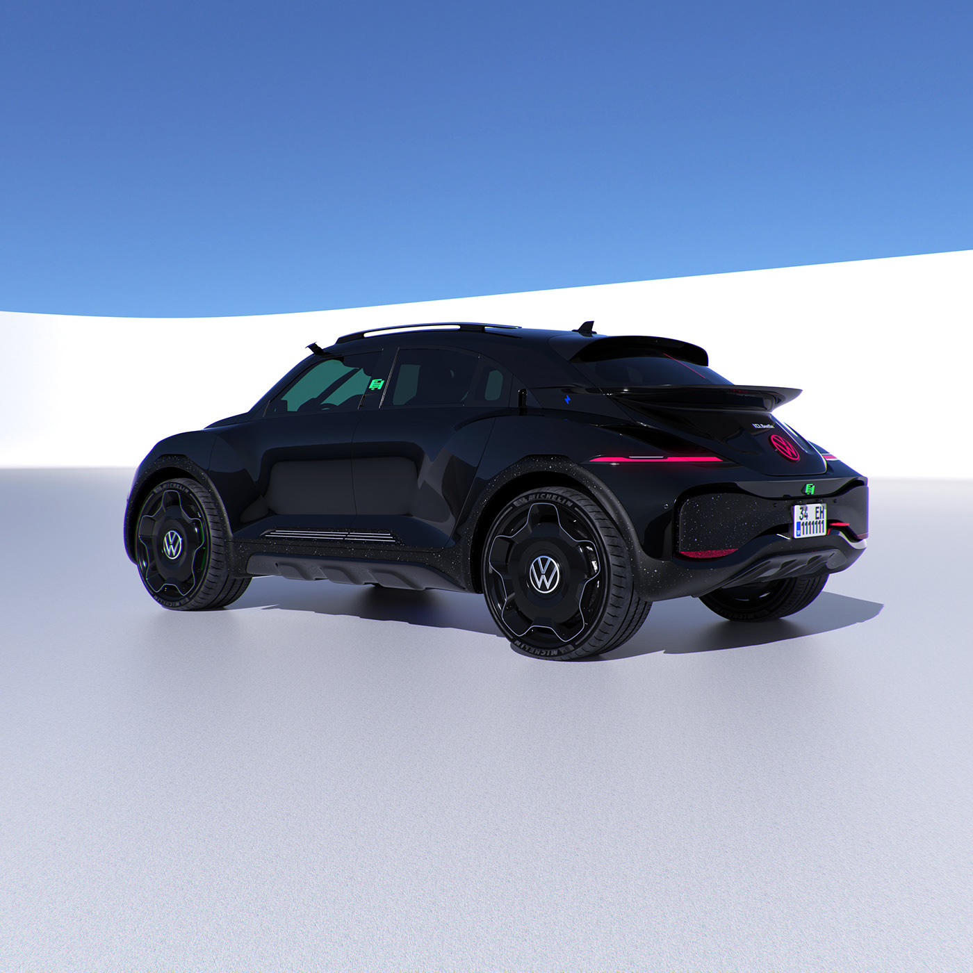 VW ID.Beetle，Electric Crossover，Sustainability，VOLKSWAGEN，The Beatles，