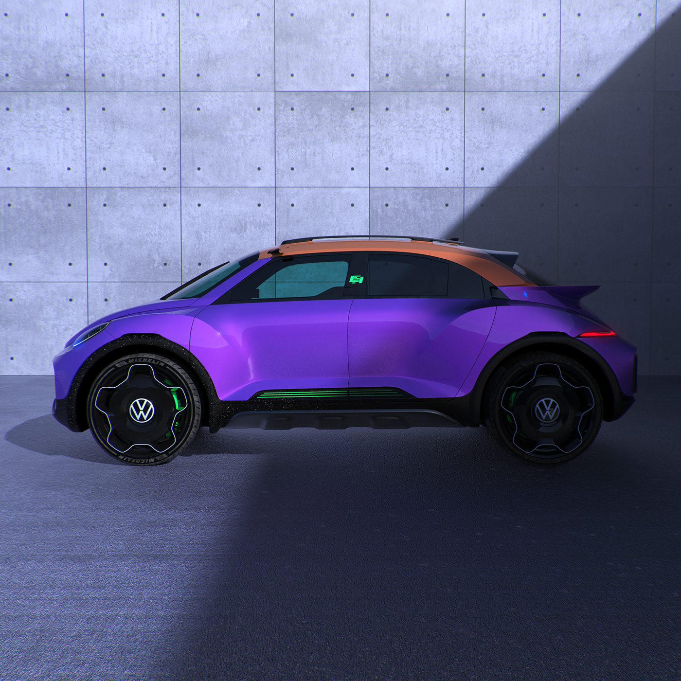 VW ID.Beetle，Electric Crossover，Sustainability，VOLKSWAGEN，The Beatles，