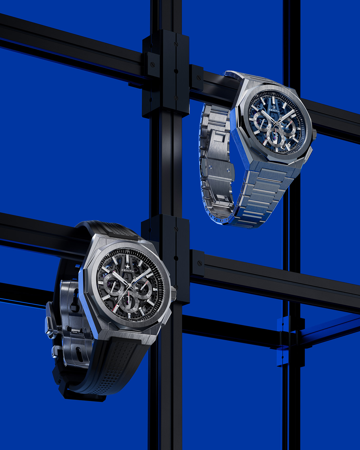 Defy，Retro，High Performance Watches，Skyline Chrono SK，
