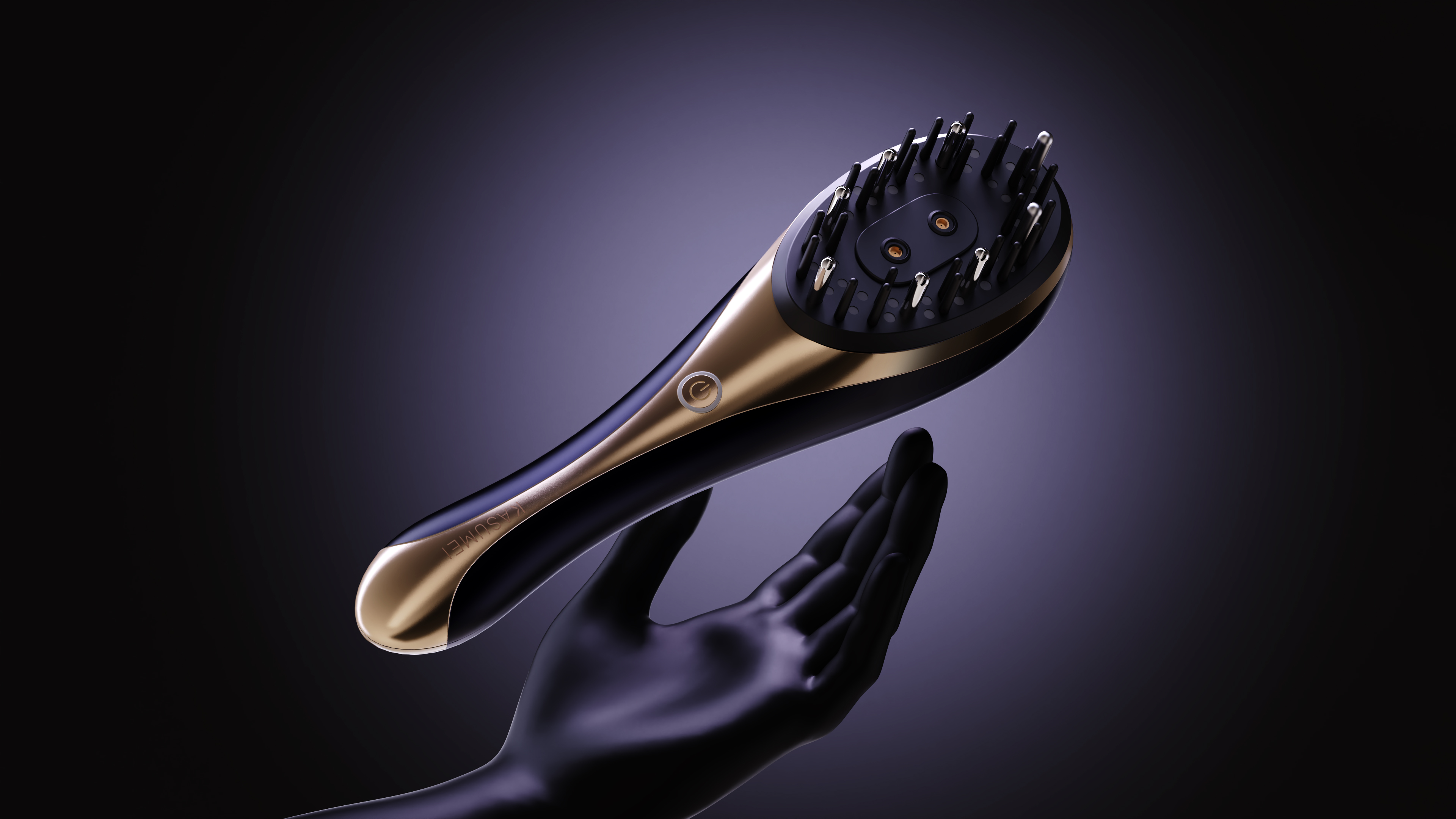 Beauty instrument design，Personal care product design，Scalp Care Product Design，Hair Comb Product Design，industrial design，