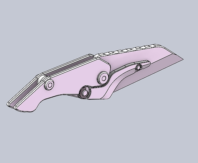 Folding knife, box cutter，