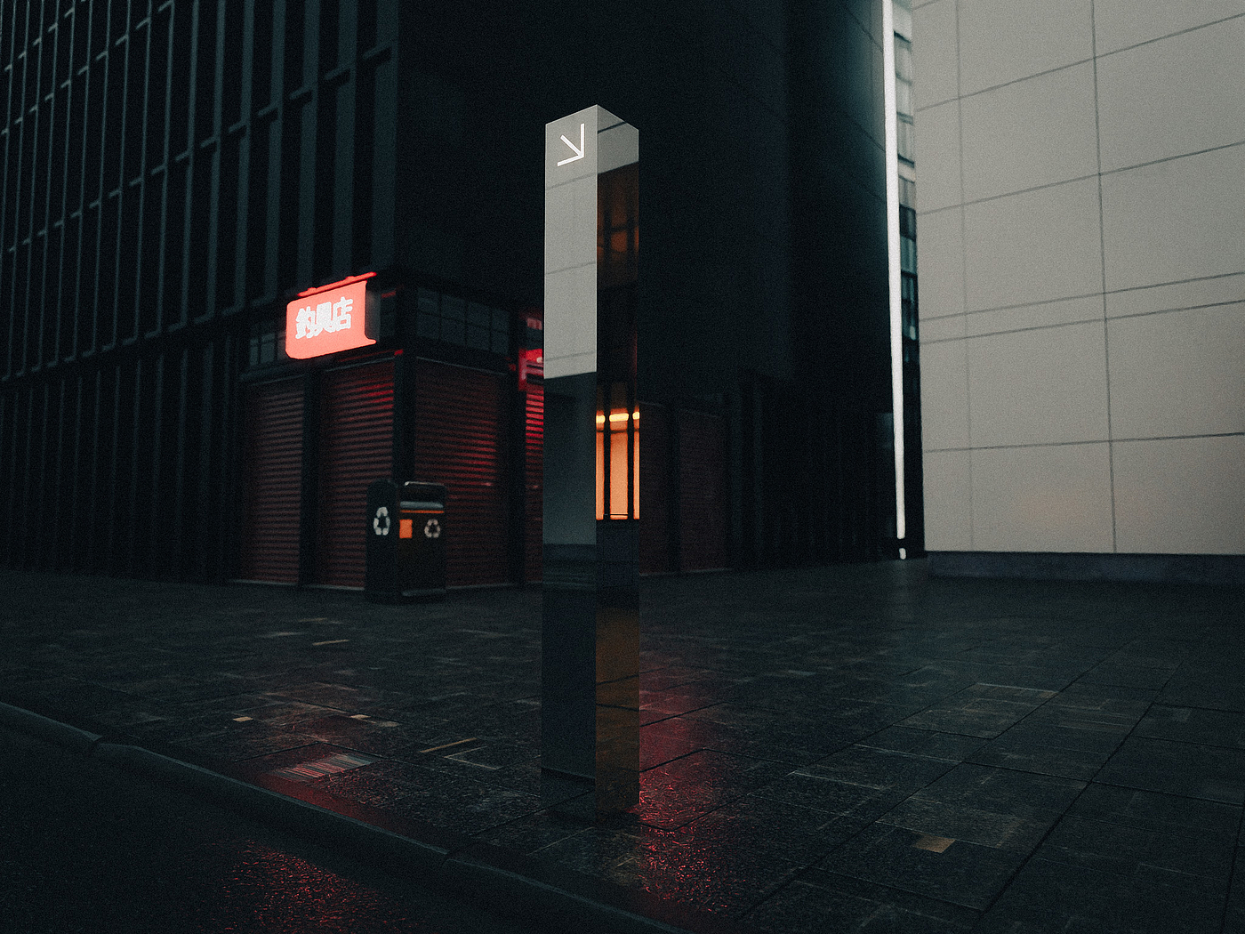 Automobile charging pile，Reflect，Intelligent charging，Hidden design，