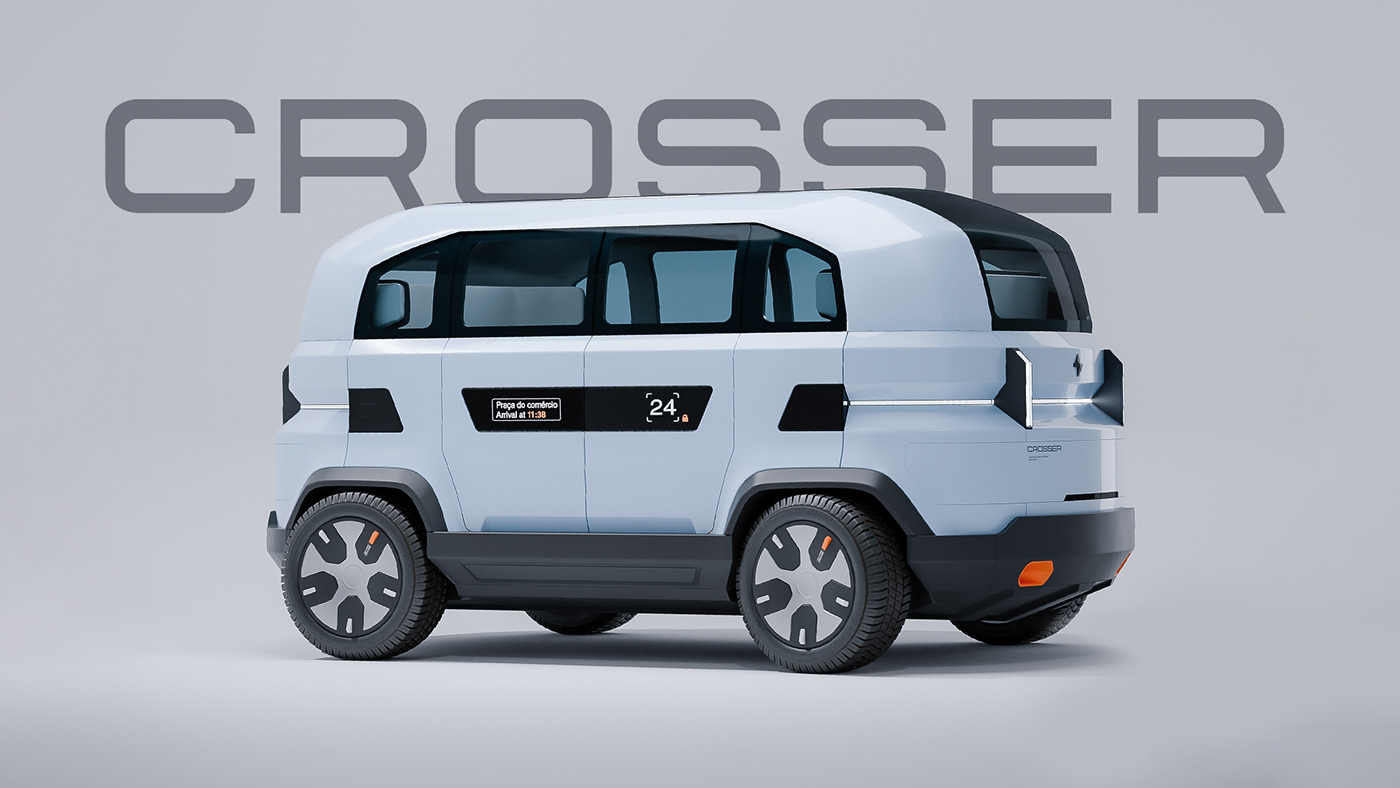 CROSSER V2，amphibious design，coastal traffic，Intelligent Transportation ，