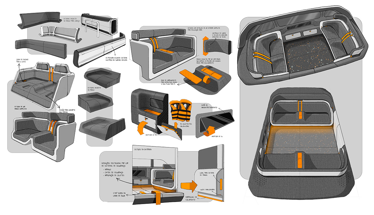 CROSSER V2，amphibious design，coastal traffic，Intelligent Transportation ，