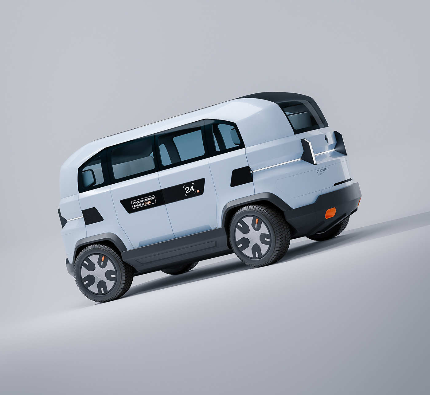 CROSSER V2，amphibious design，coastal traffic，Intelligent Transportation ，